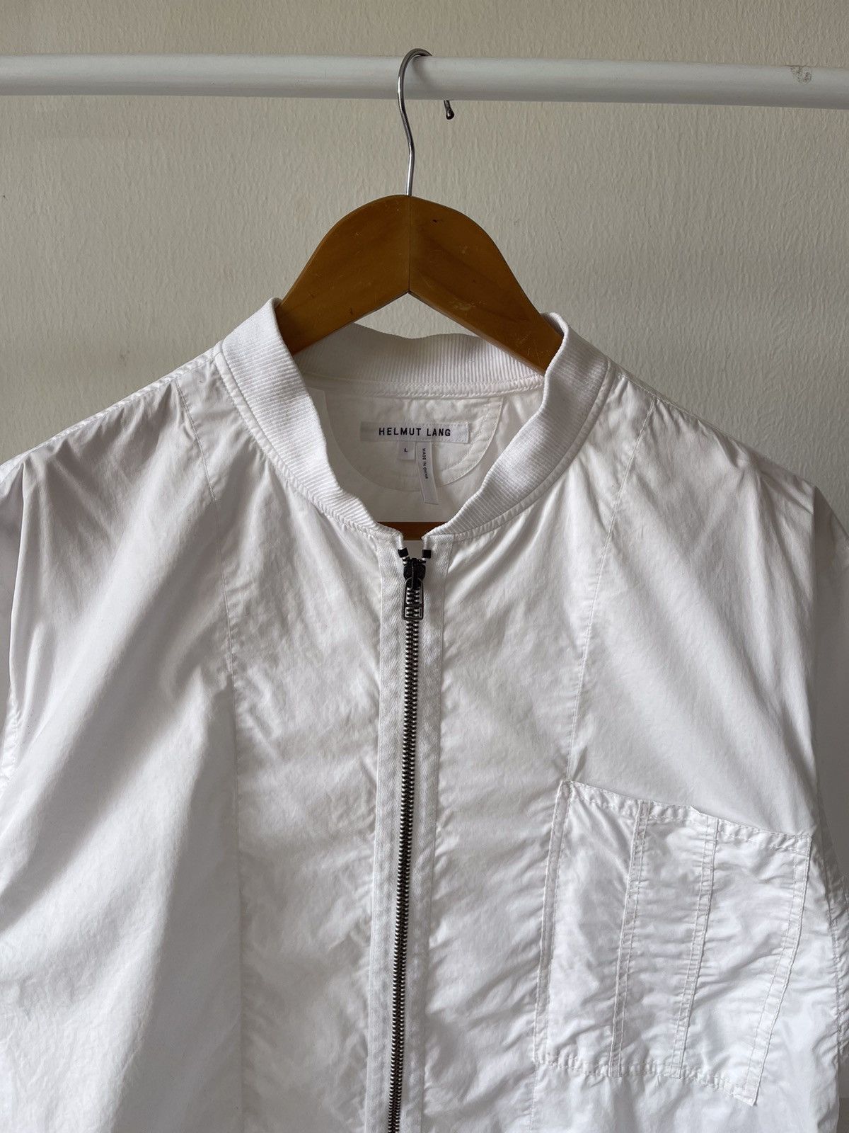 Helmut Lang Helmut Lang Bondage Zipper Shirt Size US L / EU 52-54 / 3 - 5 Thumbnail