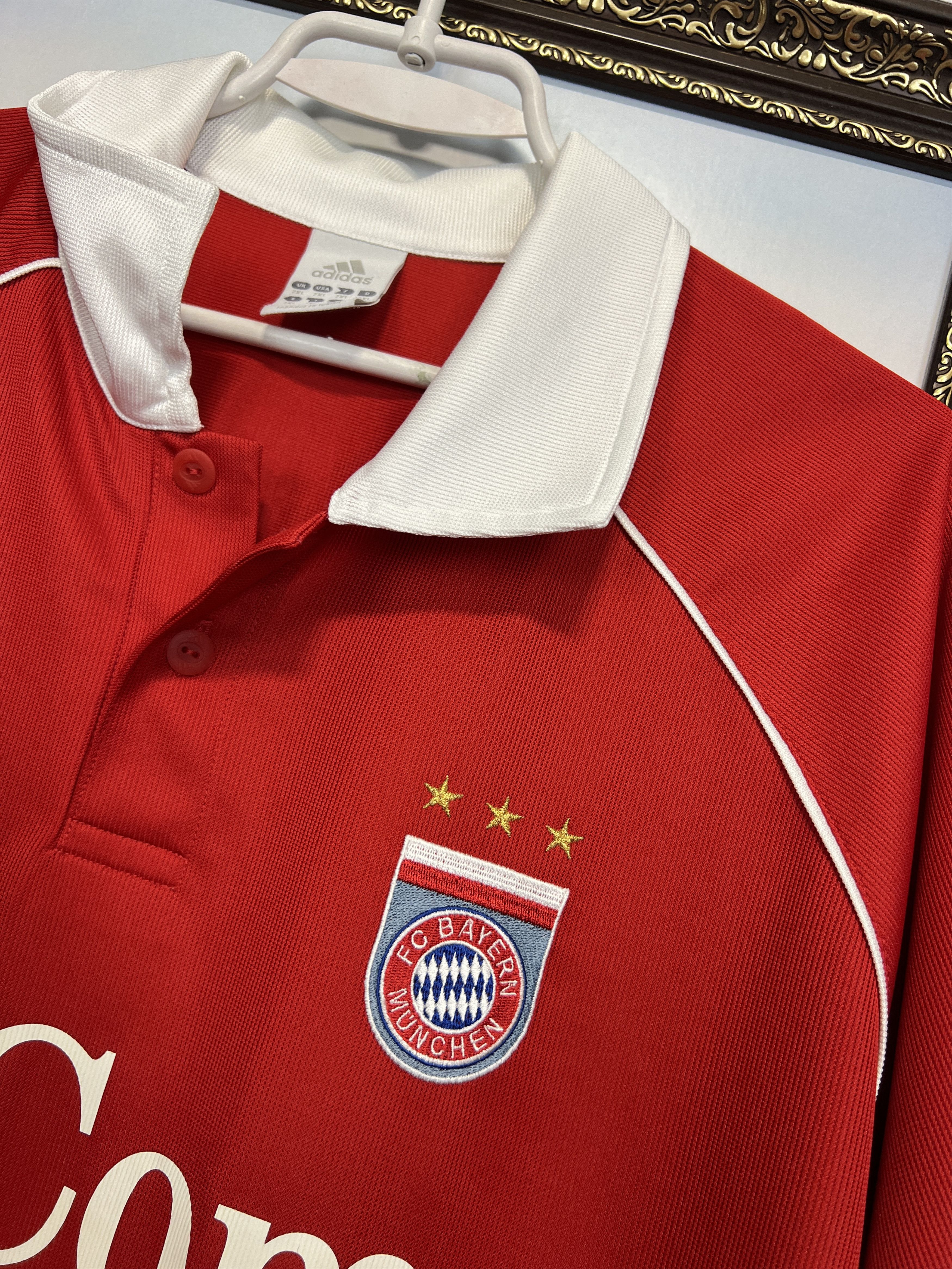 Adidas Bayern Munich Home football shirt 2005 Soccer Jersey Trikot Size US XXL / EU 58 / 5 - 5 Thumbnail