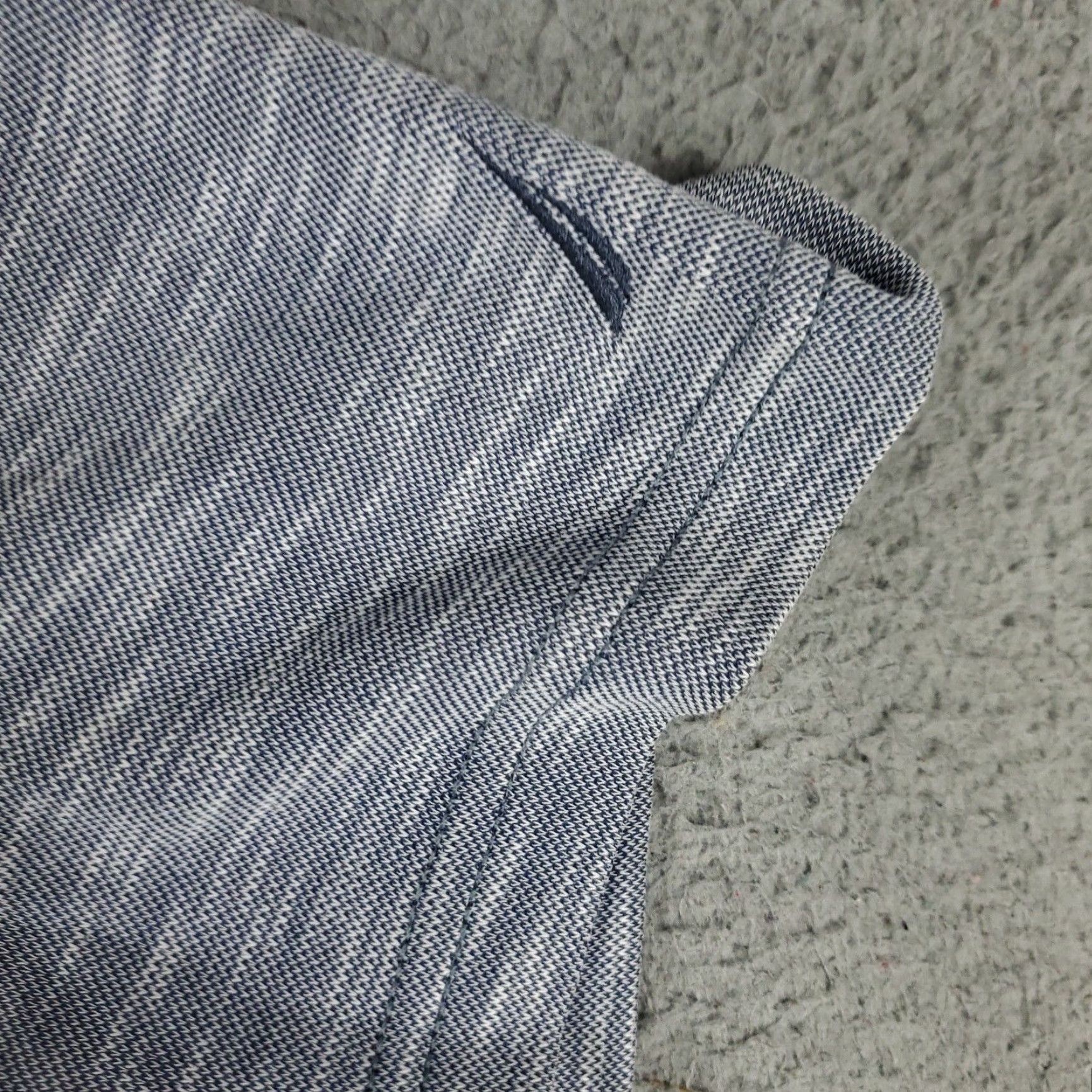 Nautica Nautica Polo Shirt Mens L Blue Solid Short Sleeve Casual Casualwear Polo Mens Large Blue Nautica Shirt Size US L / EU 52-54 / 3 - 3 Thumbnail
