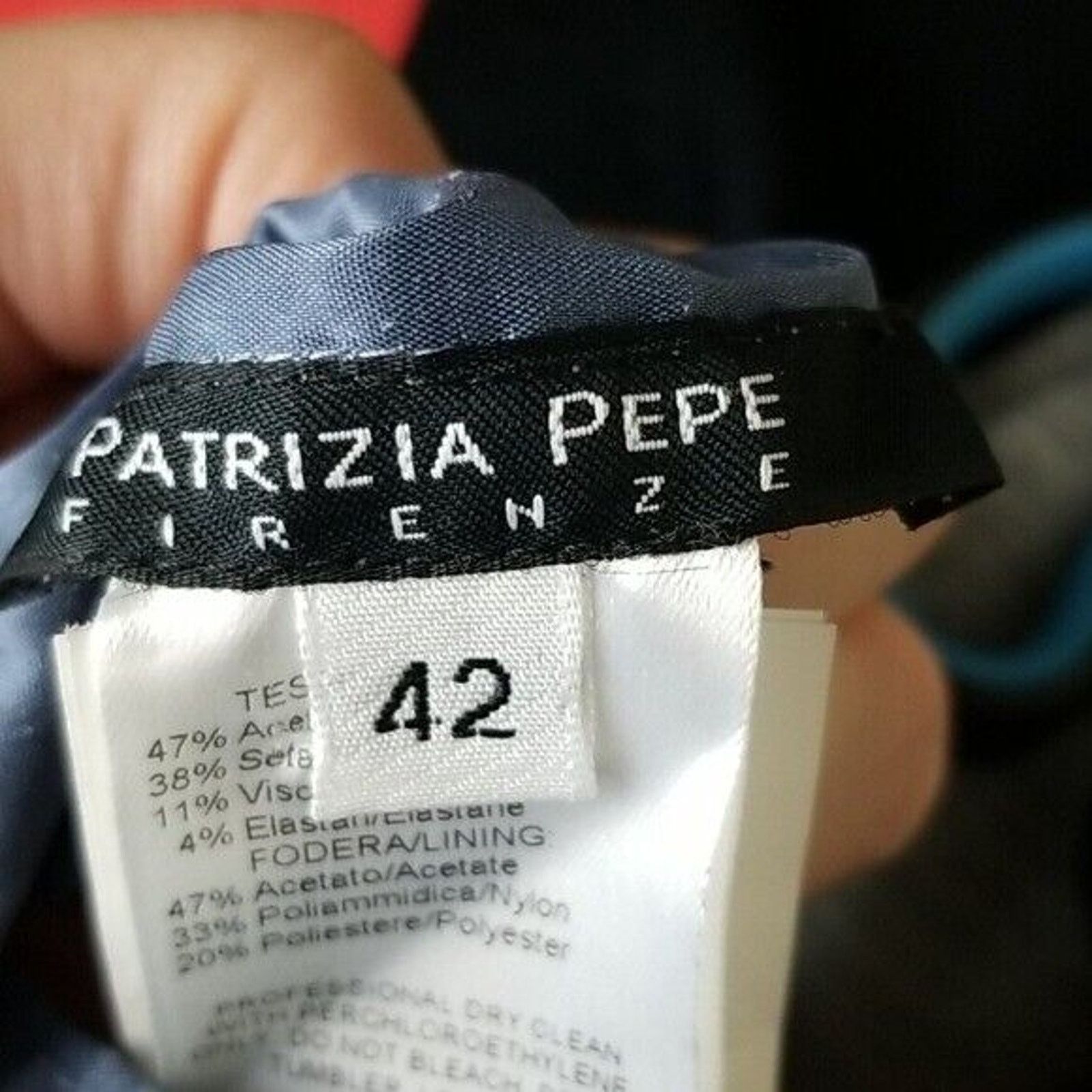 Patrizia Pepe Patrizia Pepe Firenze Womens Blouse Fairy Silk Y2K Satin Size M / US 6-8 / IT 42-44 - 4 Thumbnail