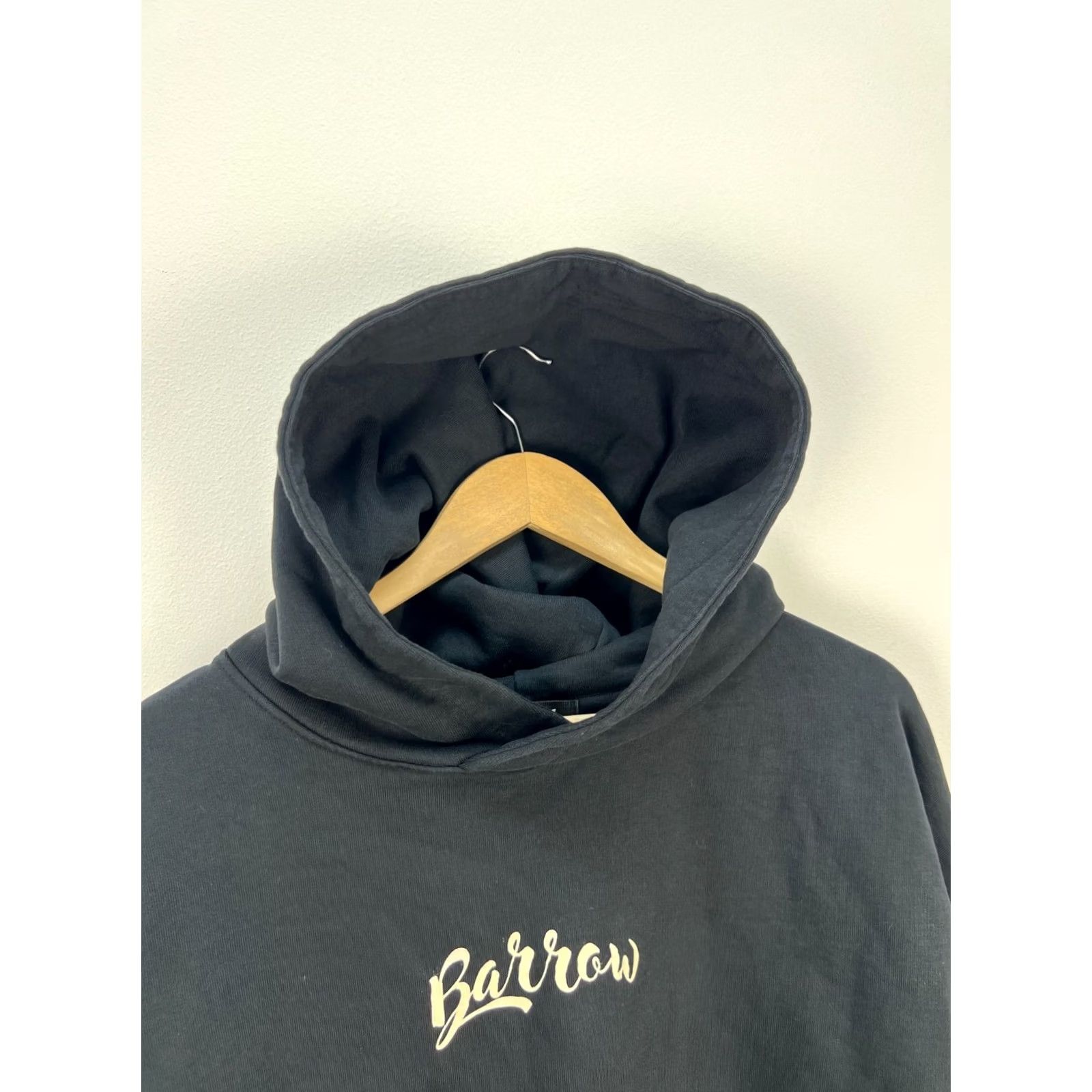 Barrow BARROW Oversized Hoodie Black Cotton Size S Teddy Bear Graphic Unisex Adults Hoodie Pullover Men Women Girls Boys Size US S / EU 44-46 / 1 - 5 Thumbnail