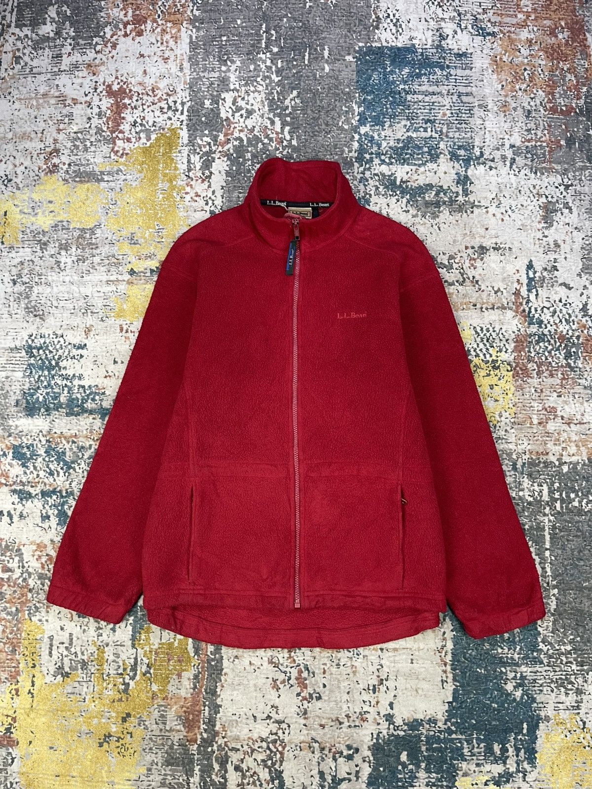 L.L. Bean Vintage LL Bean Zipper Fleece Jacket Size US S / EU 44-46 / 1 - 12 Thumbnail