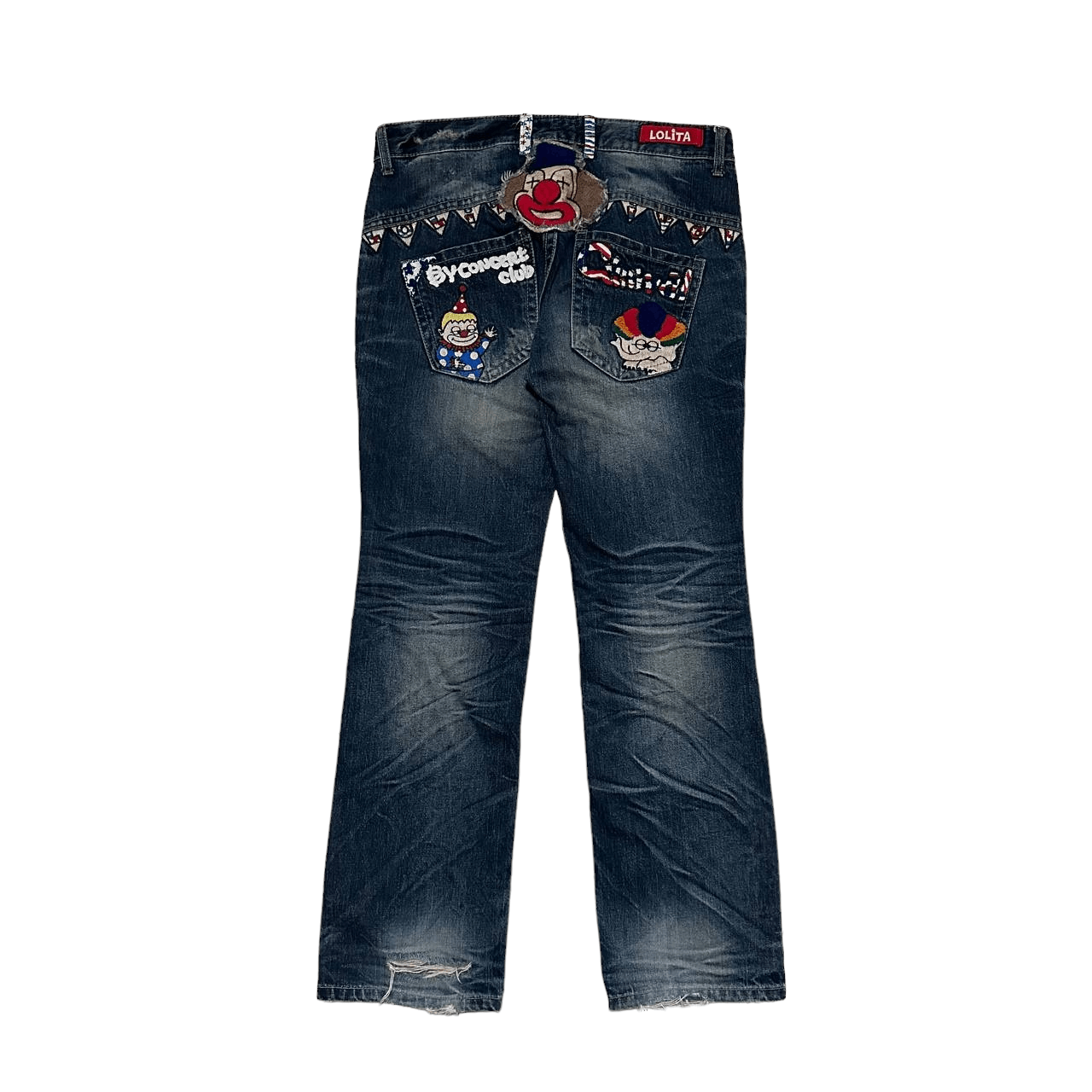 image of Archival Clothing Archive Vintage Yoshitomo Nara Lolita Exotic Jeans, Men's (Size 34)