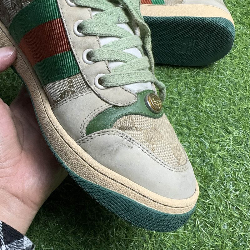 Gucci Gucci Screener Vintage Sneakers for Men - Size US 7.5 / EU 40-41 - 7 Thumbnail