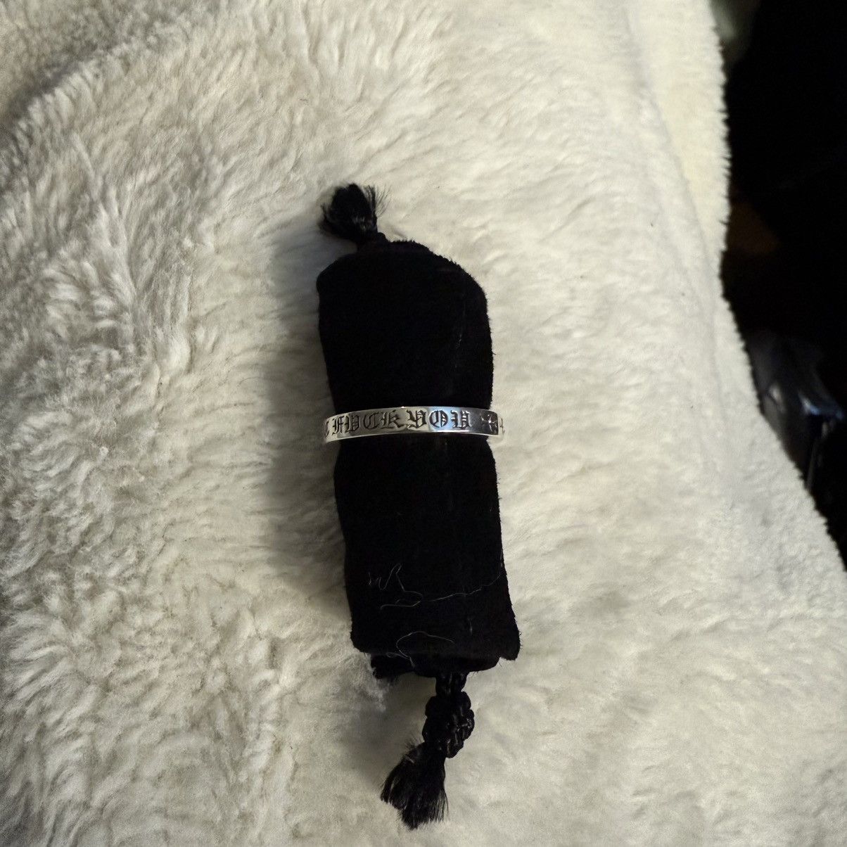 Chrome Hearts NYC FK YOU Ring sz: 9.5 Size ONE SIZE - 4 Thumbnail
