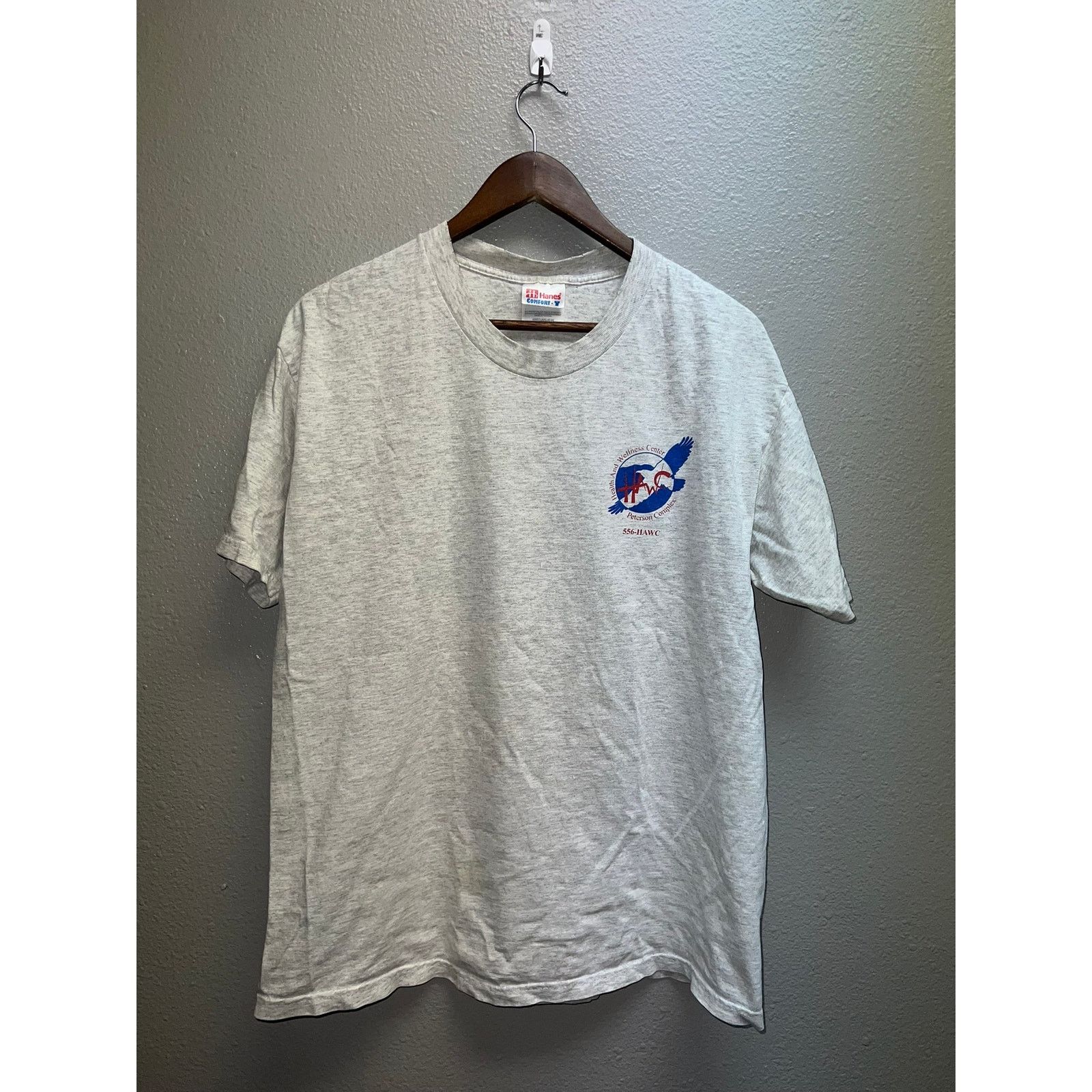 Hanes Vintage Health Wellness Shirt Peterson Complex HAWX 556 Tee Size US L / EU 52-54 / 3 - 2 Thumbnail