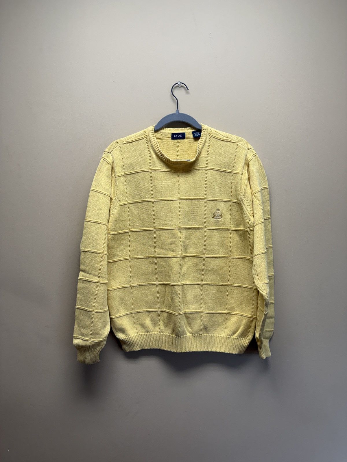 Izod Vintage Izod Yellow Knit Sweater Size US S / EU 44-46 / 1 - 1 Thumbnail