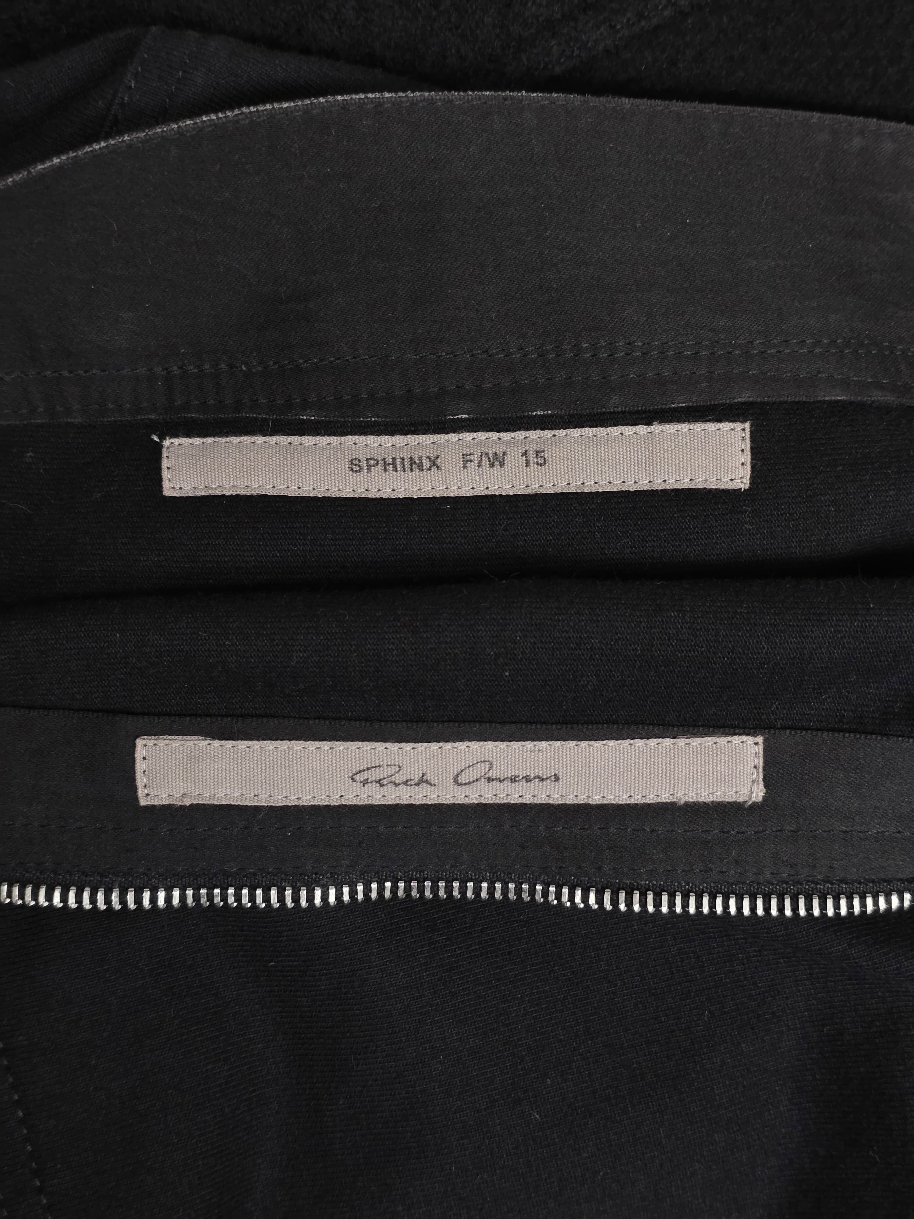 Rick Owens Rick Owens AW15 "SPHINX" Geopatch Mock Neck Tunic Size US S / EU 44-46 / 1 - 6 Thumbnail