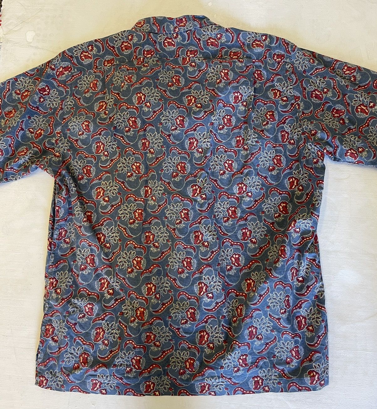 Polo Ralph Lauren × Vintage Vintage Clayton Floral Camp Shirt Size US L / EU 52-54 / 3 - 4 Thumbnail