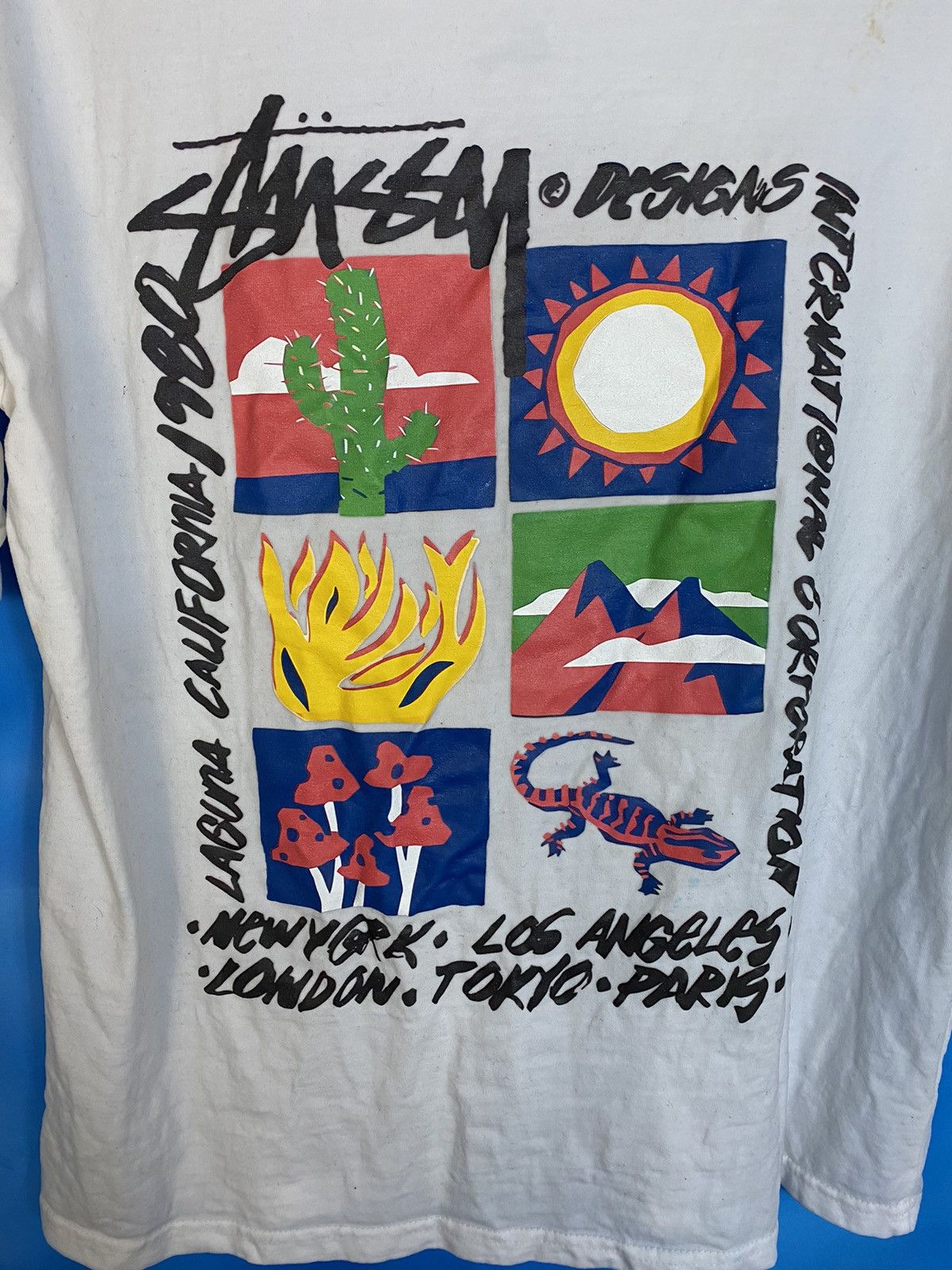 Stussy Stussy high desert tee Size US M / EU 48-50 / 2 - 5 Thumbnail