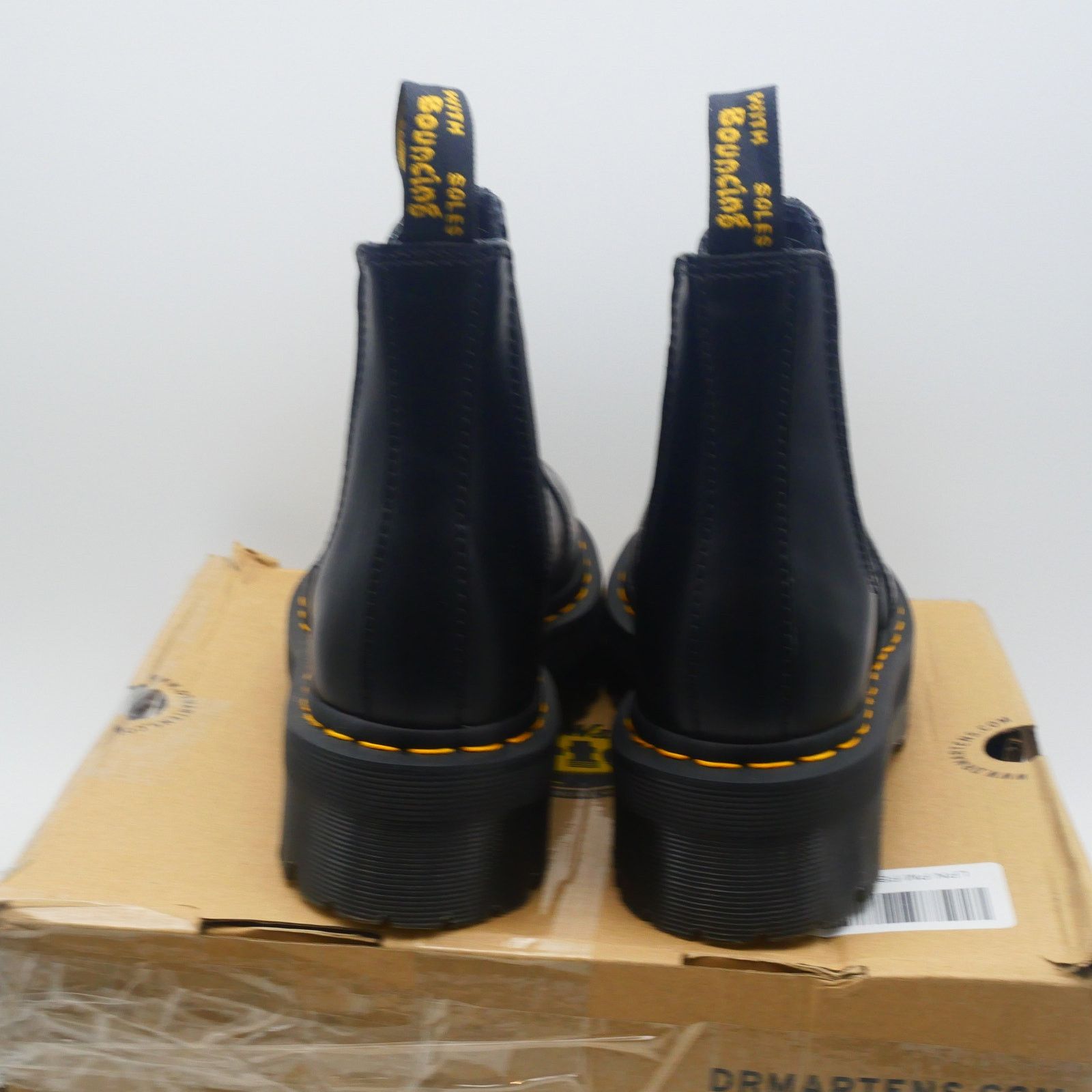 Dr. Martens NEW Dr. Martens Black 2976 Quad Retro Platform Chelsea Boots Size US 6 / IT 36 - 5 Thumbnail