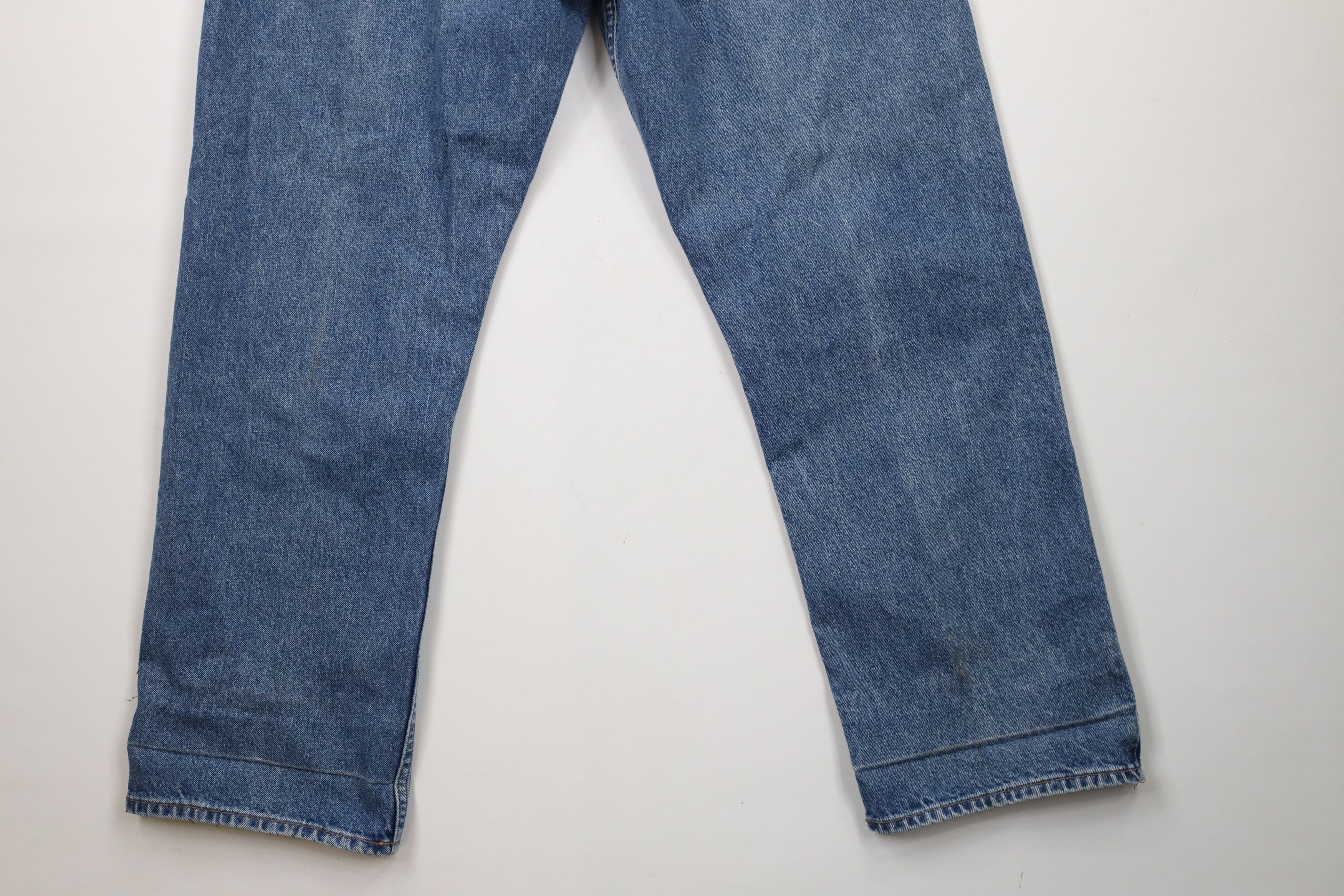 Tommy Hilfiger × Vintage Vintage 90s Tommy Hilfiger Relaxed Fit Denim Jeans Blue Size US 36 / EU 52 - 13 Thumbnail