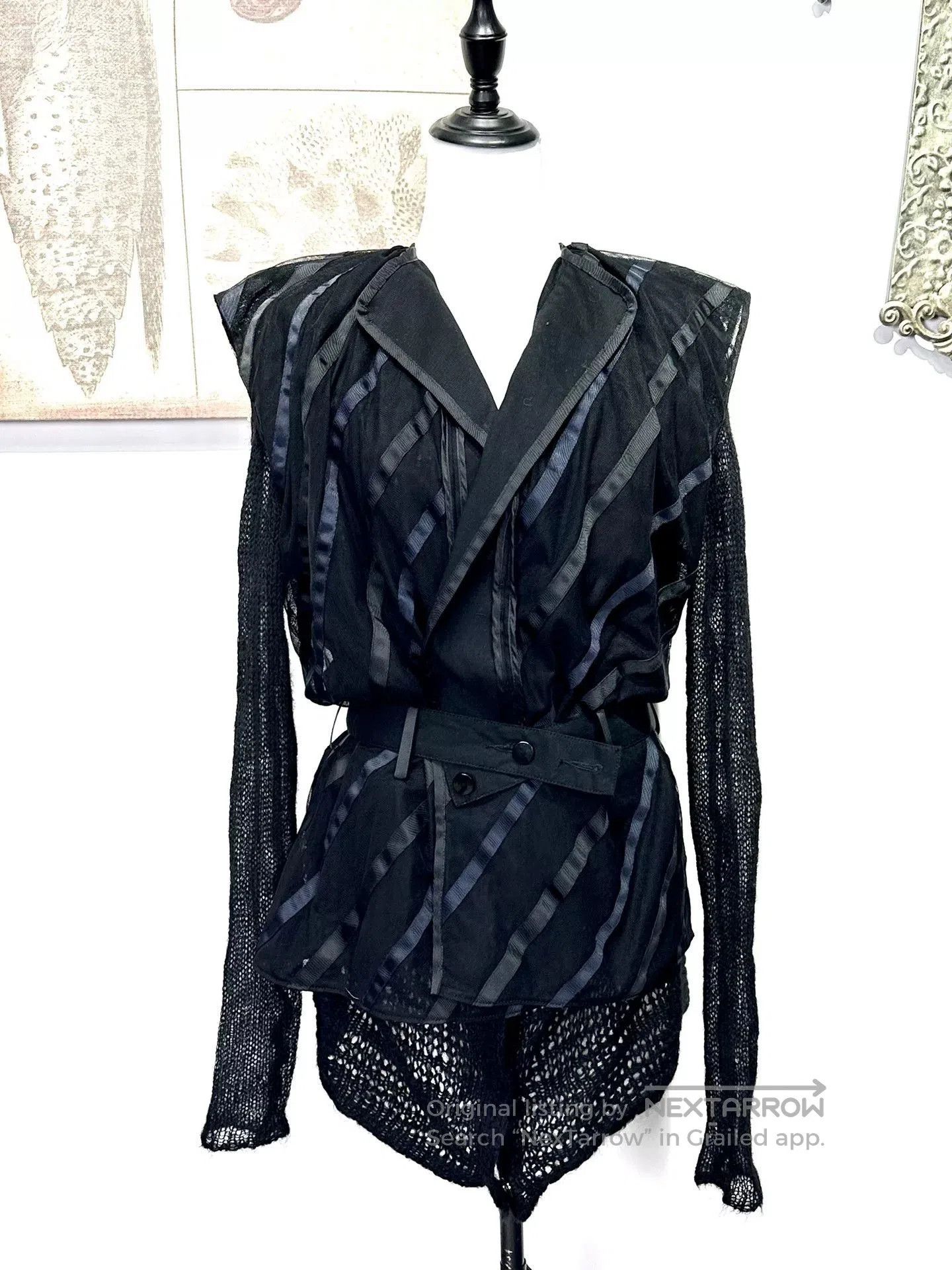 Sacai Sacai Layered Belted Vest. Size S / US 4 / IT 40 - 1 Thumbnail