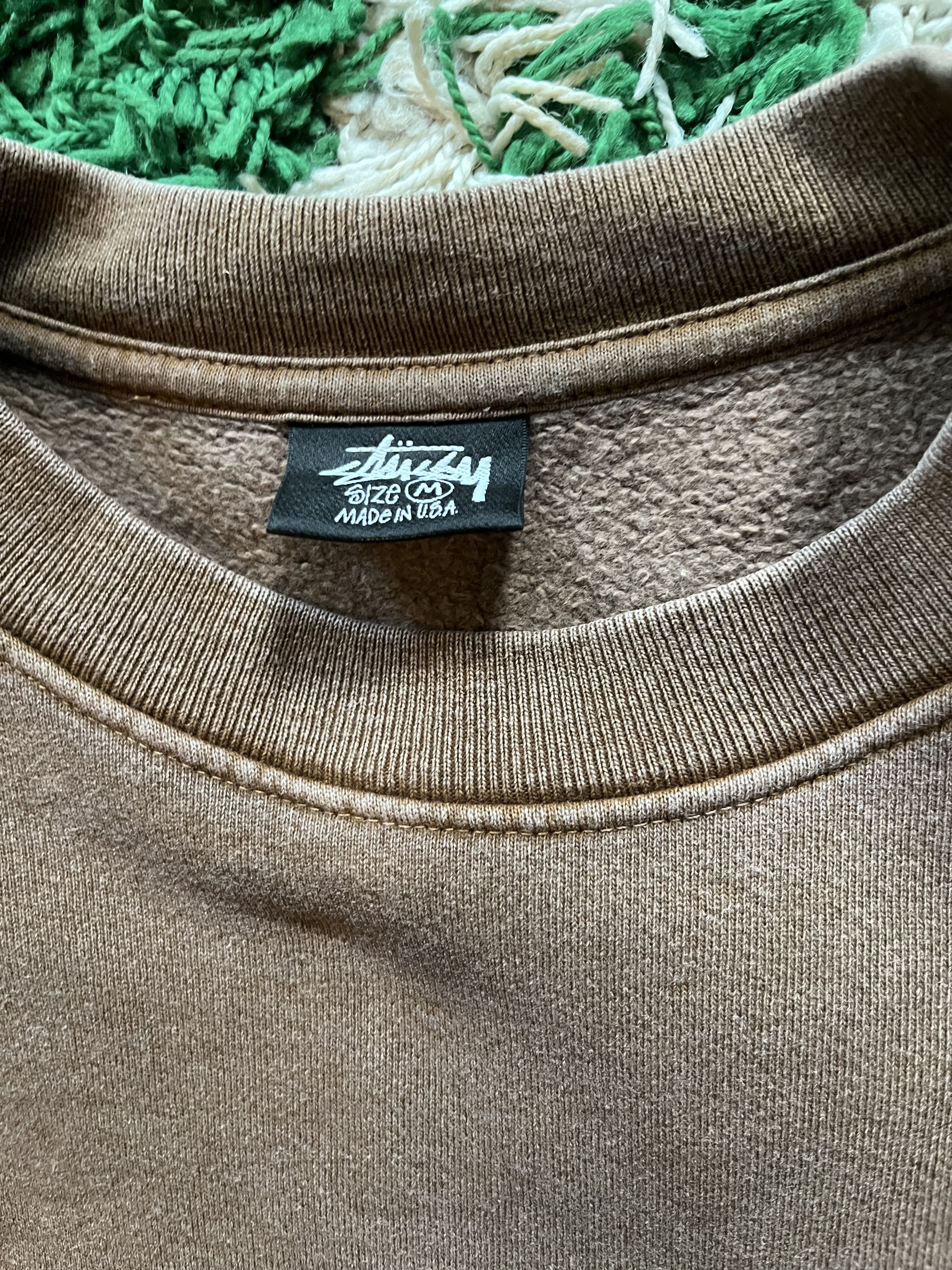 Our Legacy × Stussy Stussy x Our Legacy 1of 1 brown sweat Size US M / EU 48-50 / 2 - 3 Thumbnail