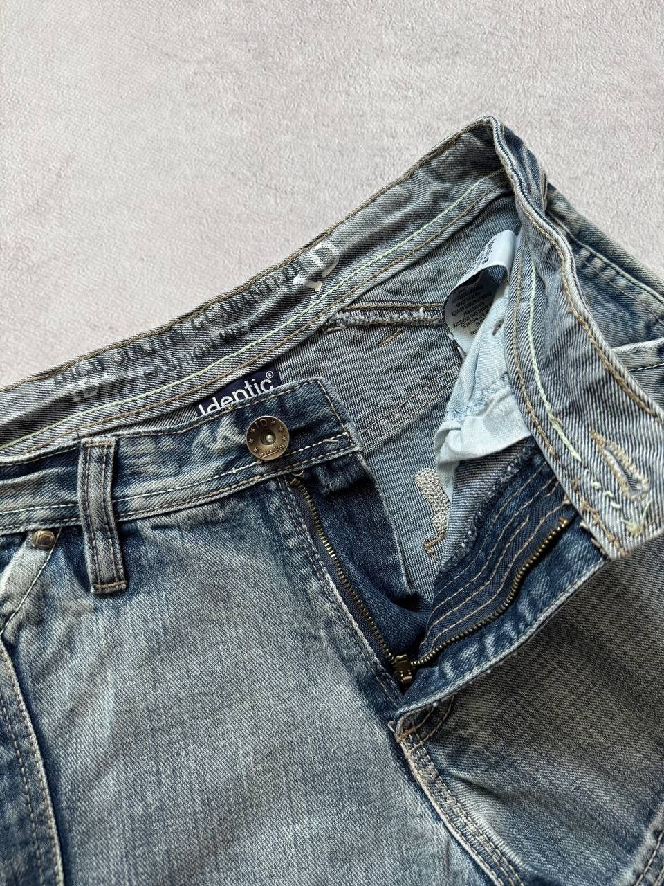 Japanese Brand Japanese Faded Double Knee Flared Y2k Distressed Jeans Size US 28 / EU 44 - 7 Thumbnail