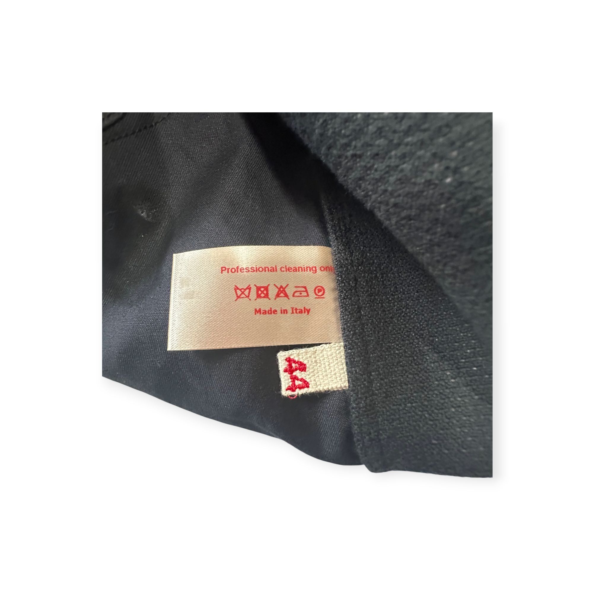 Marni Vintage Marni Textured Mini Skirt – Black/Navy, Made in Ital Size 30" / US 8 / IT 44 - 5 Thumbnail