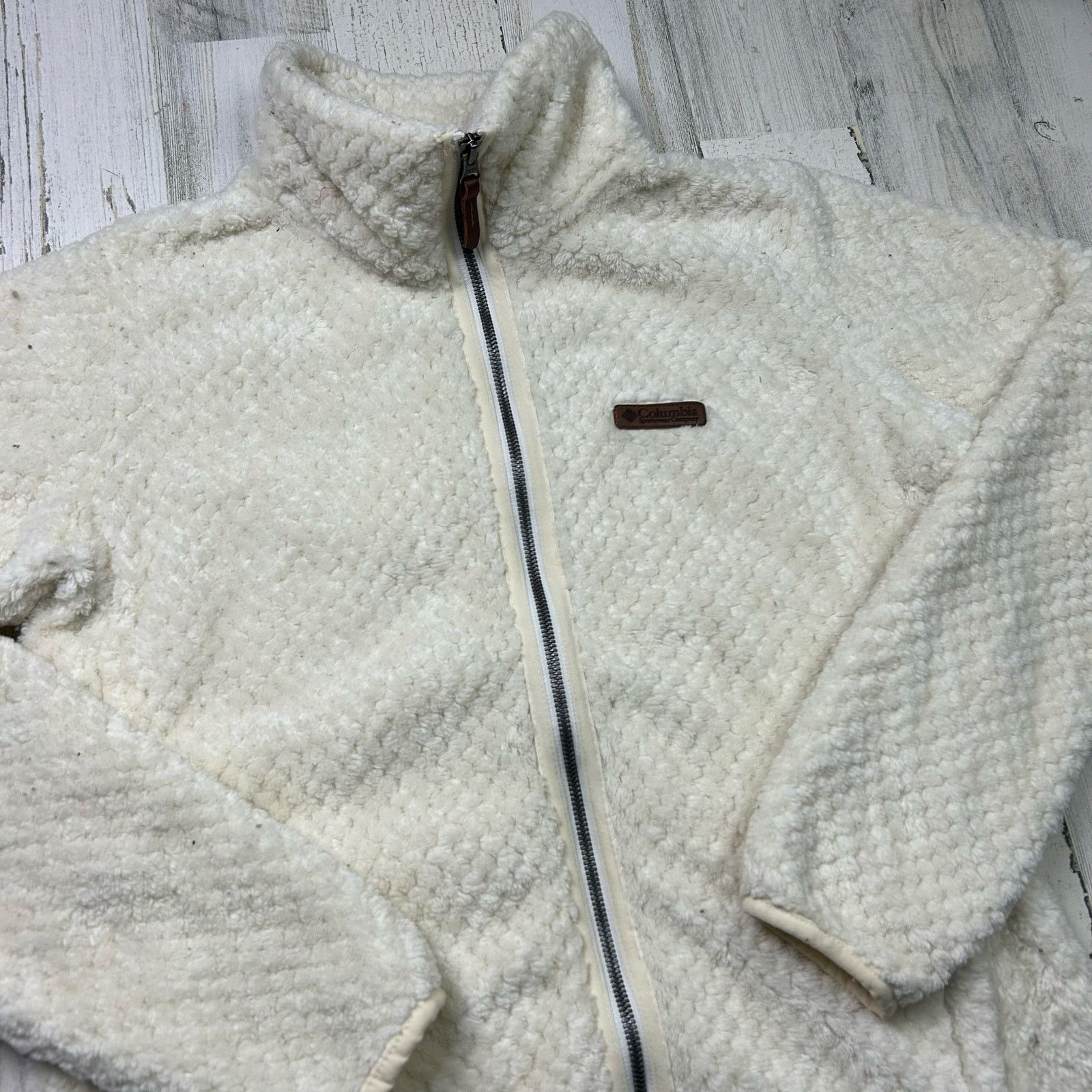 Columbia Columbia Women's Fireside II Sherpa Full Zip Fleece Jacket Size M / US 6-8 / IT 42-44 - 2 Thumbnail