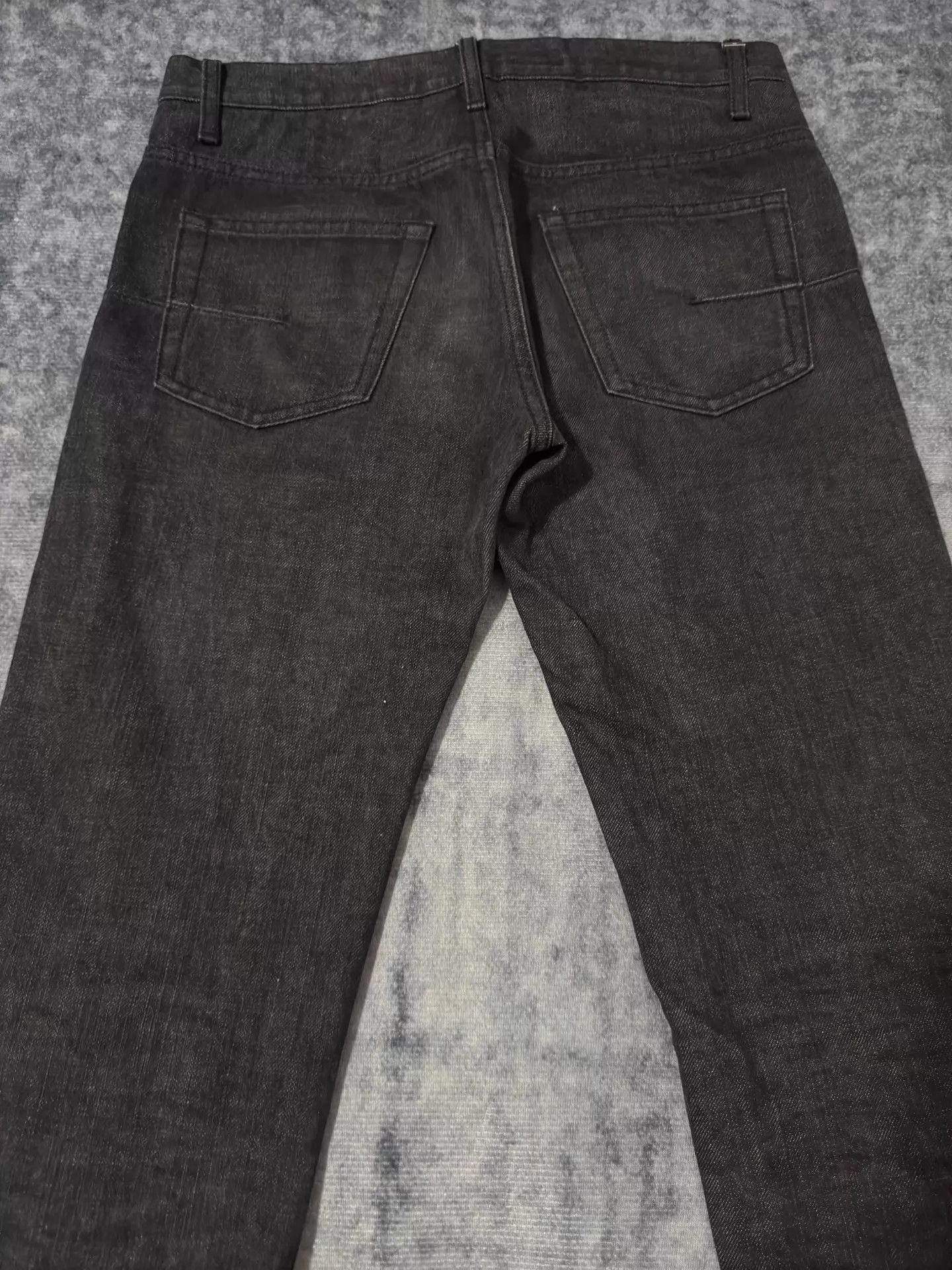 Dior Dior Homme 05aw Hedi Slimane Charcoal Claw Straight Jeans 29 Size US 29 - 4 Thumbnail