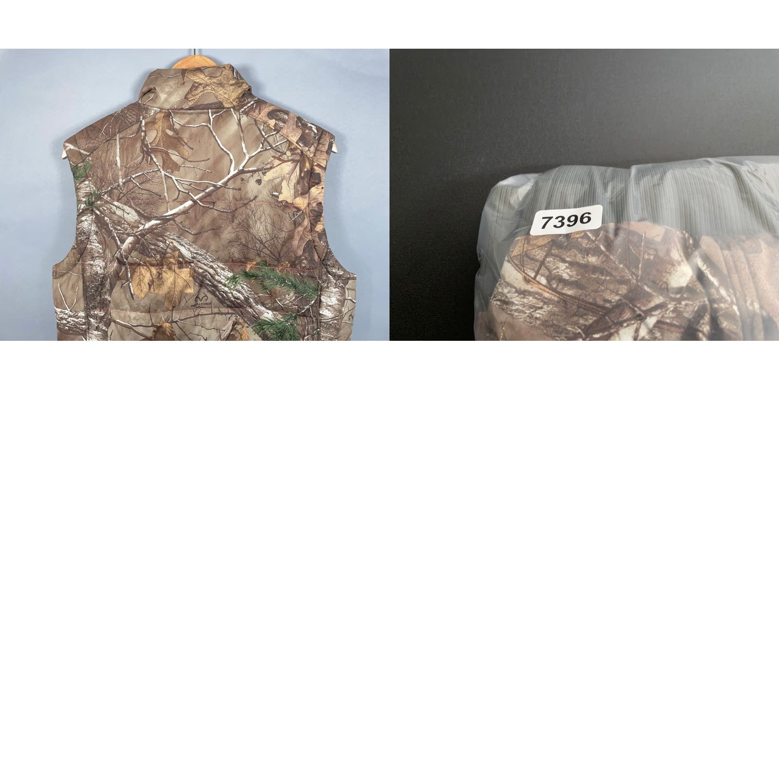 Under Armour Under Armour Camouflage Vest Women's XL Brown 90s Puffer Jacket Stand-Up Collar Zip Full Zip Insulated Lined Pockets Camouflage Nylon-Polyester Size XL / US 12-14 / IT 48-50 - 10 Thumbnail