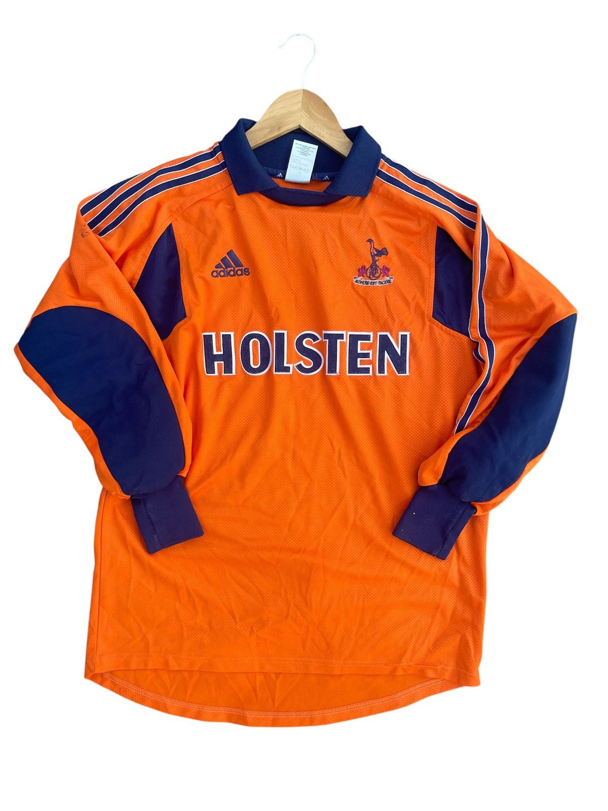Adidas 2000 Adidas Tottenham Vintage goalkeeper Longsleeve jersey Size US S / EU 44-46 / 1 - 1 Thumbnail