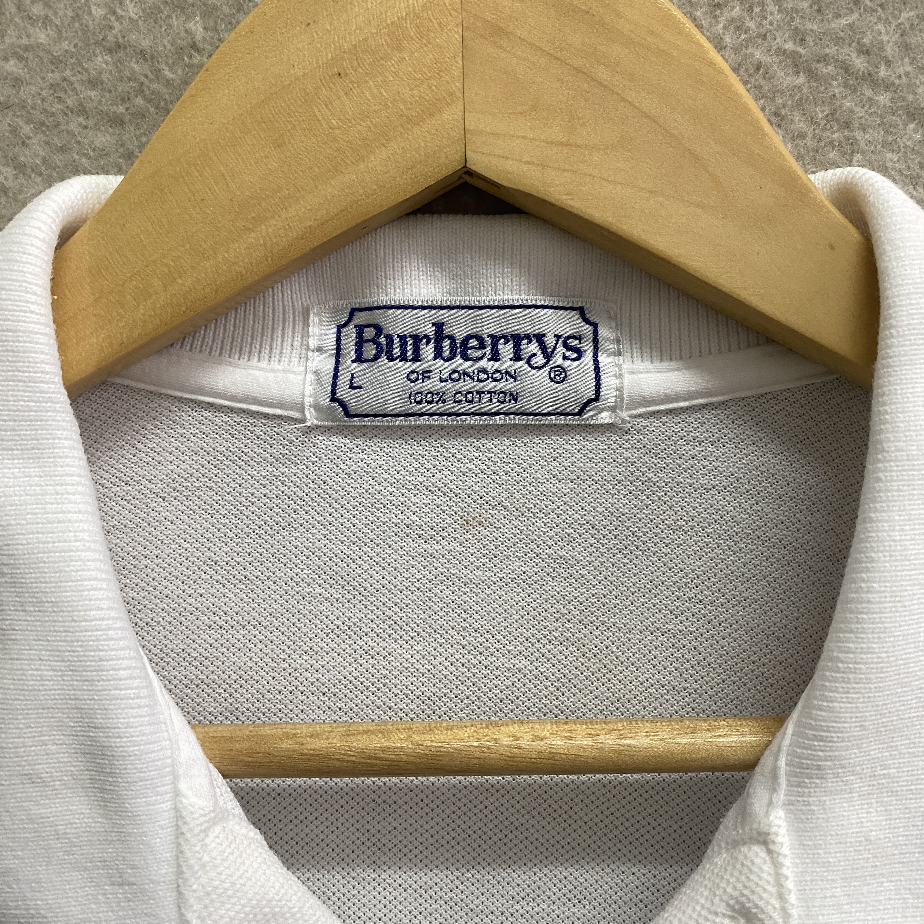 Burberry Burberry Polo Shirt Size US L / EU 52-54 / 3 - 4 Thumbnail