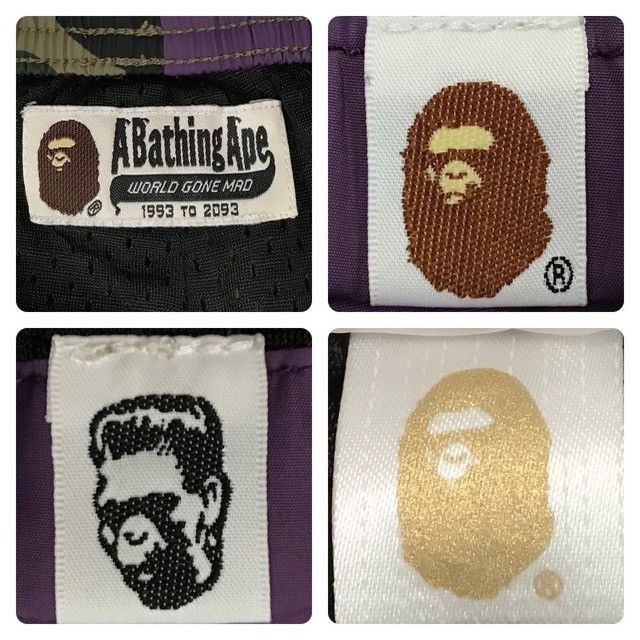 Bape BAPE 1st camo × purple Shark Beach Shorts ★size S Size US 30 / EU 46 - 8 Thumbnail
