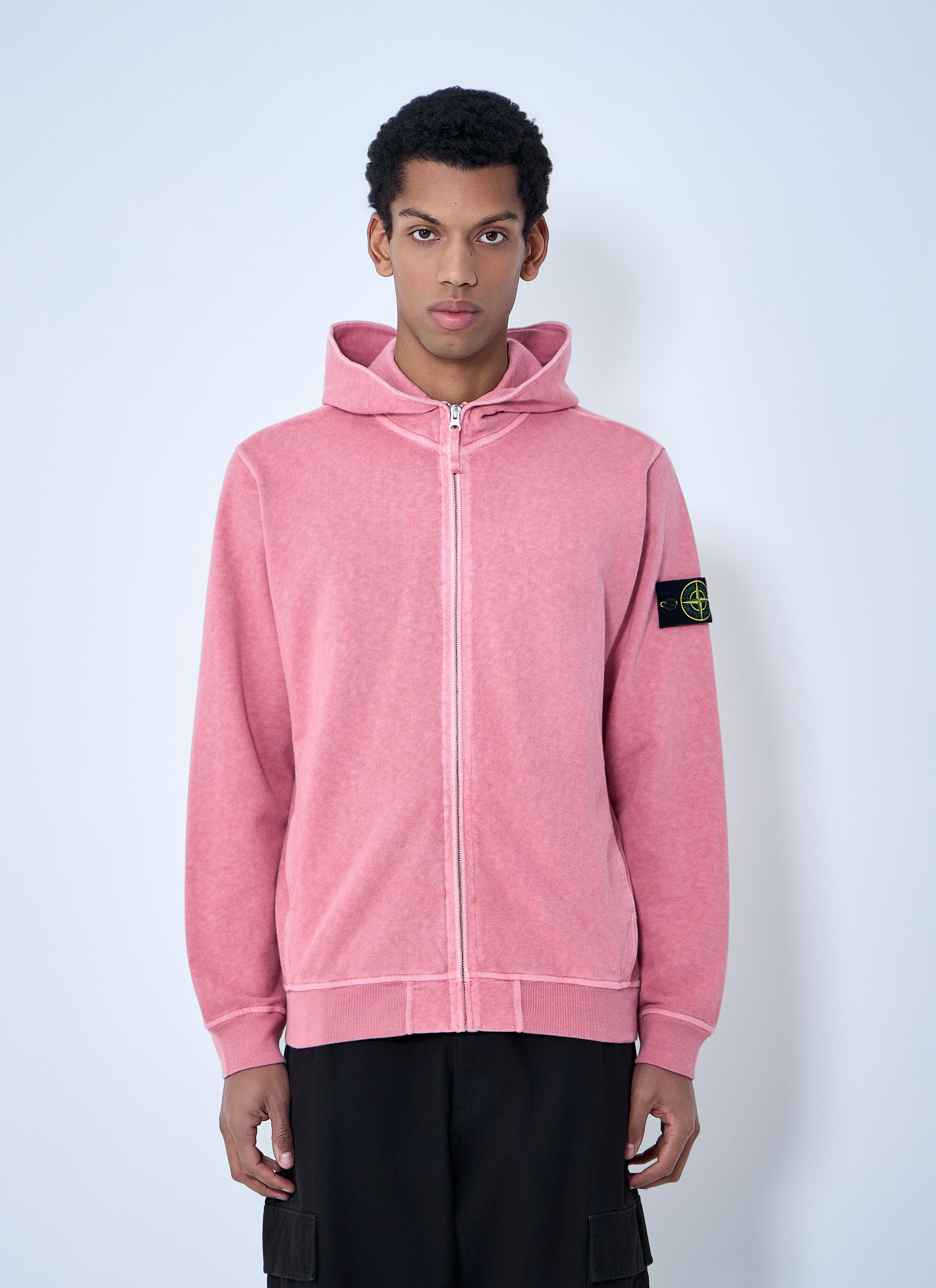 Logo Patch Hooded Sweatshirt
