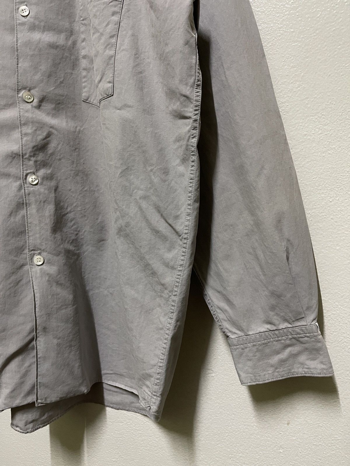 GOODENOUGH × Hiroshi Fujiwara × Vintage Gdeh Long Sleeve Shirt Faded Size US XL / EU 56 / 4 - 5 Thumbnail