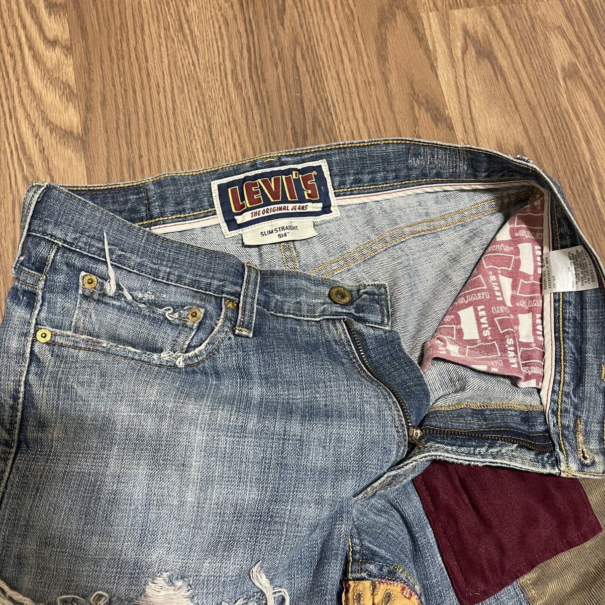 Levi's Vintage Clothing Kurt Cobain Levis patchwork denim Size US 32 / EU 48 - 5 Thumbnail