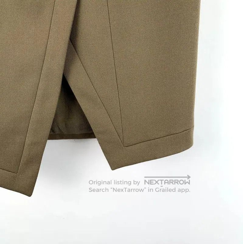 Balmain Balmain Women's Deep Brown Wool Skirt . Size 22" - 4 Thumbnail