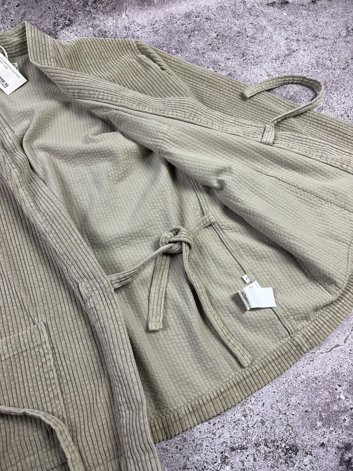 Universal Works Universal Works Kyoto Work Jacket – Stone (Corduroy) Size US L / EU 52-54 / 3 - 8 Thumbnail