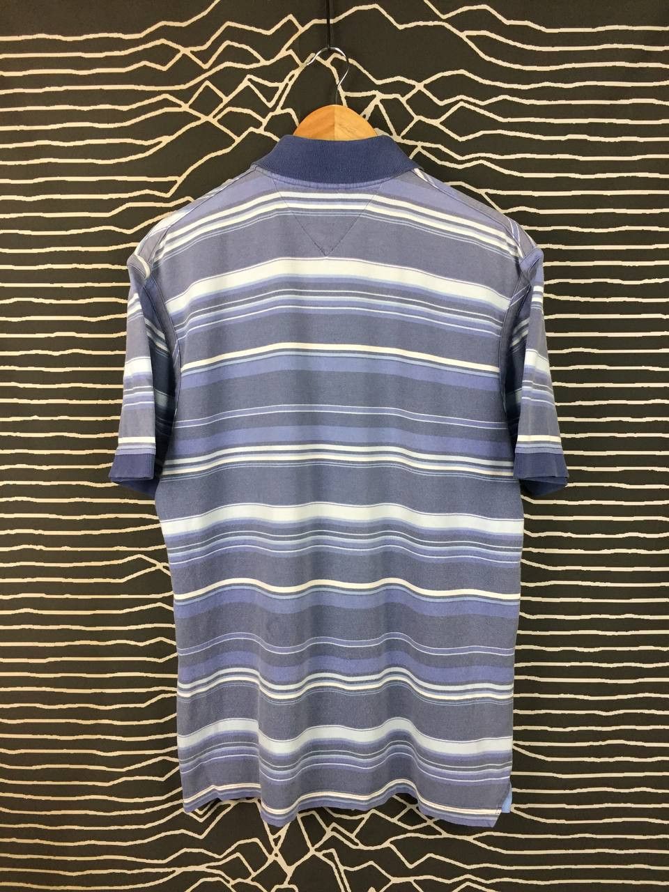 Tommy Hilfiger Tommy Hilfiger Nautical Blue Multi-Stripe Polo Shirt Size M Size US M / EU 48-50 / 2 - 7 Thumbnail