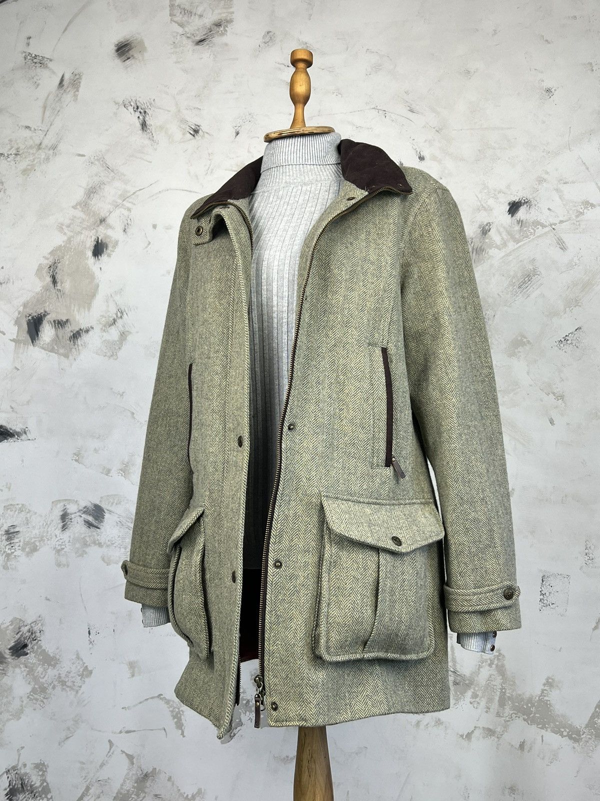 Vintage Vintage Toggi Tweed Jacket Size US 12 L - XL Size XL / US 12-14 / IT 48-50 - 1 Thumbnail
