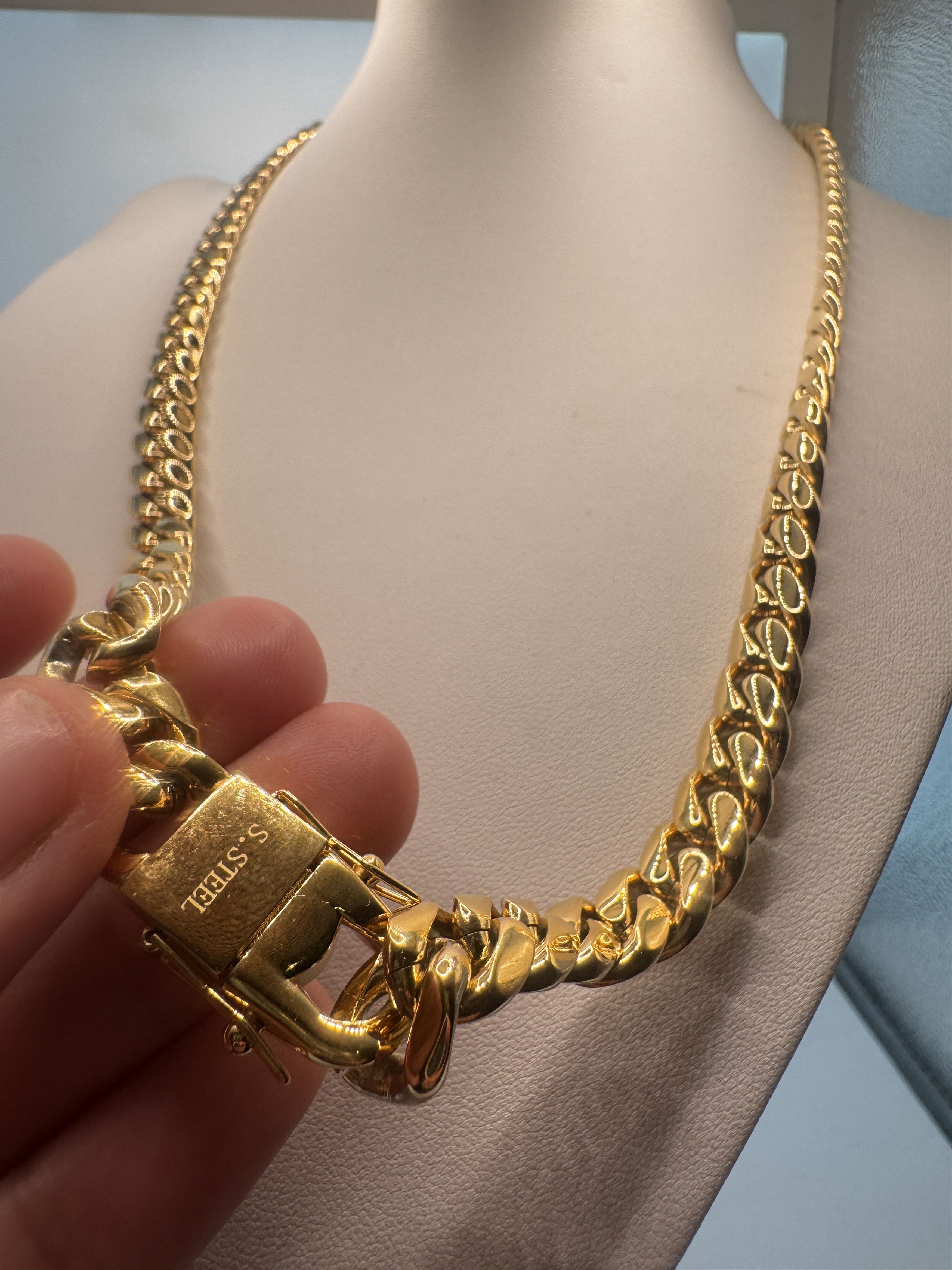 Other Men Necklace 24 inches Long 10mm diameter Size ONE SIZE - 5 Thumbnail