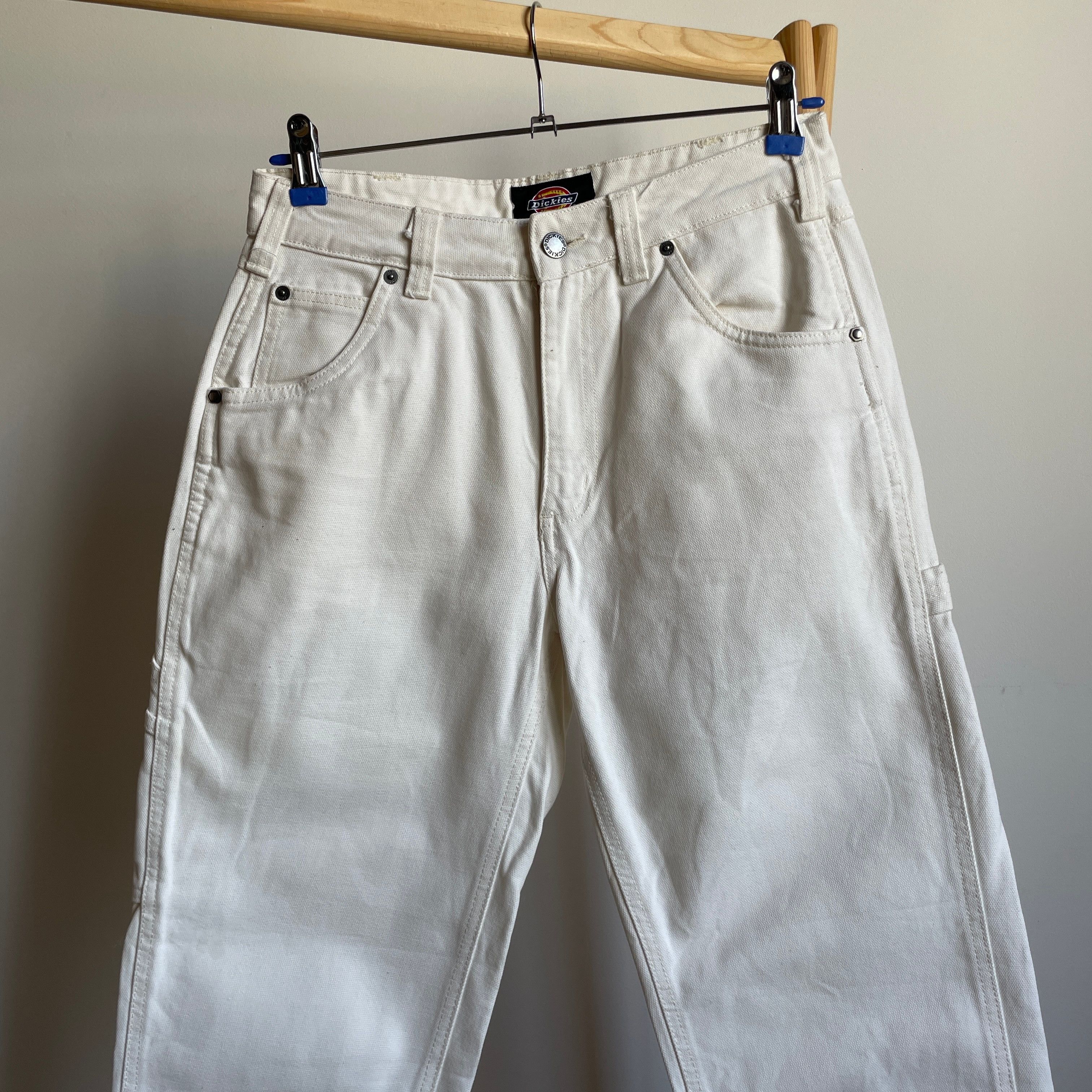 Dickies Dickies Canvas White Carpenter Work Pants Size 28 Size US 28 / EU 44 - 3 Thumbnail