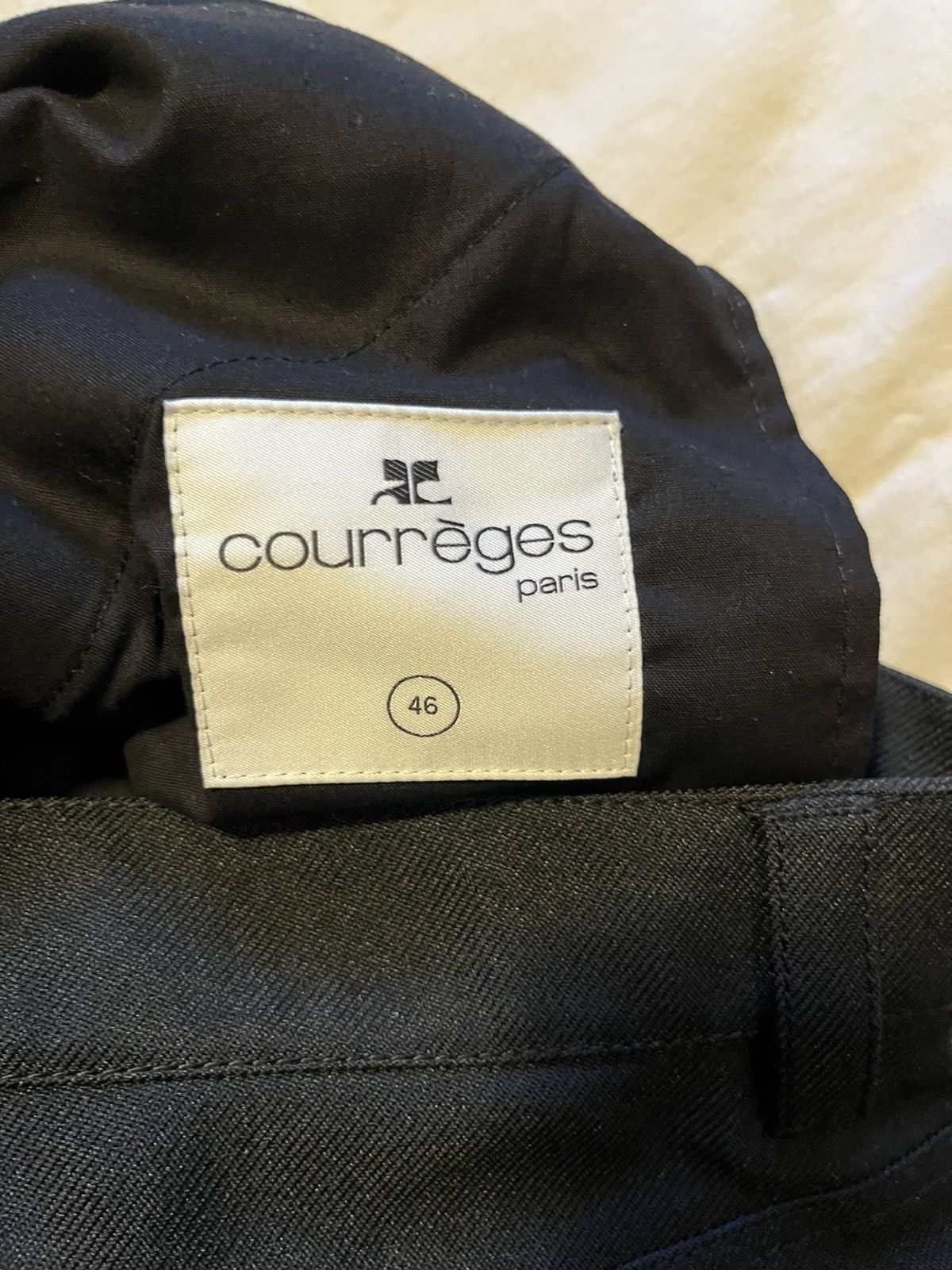 Courreges Ferragamo nylon wide leg pants. Size US 30 / EU 46 - 8 Thumbnail