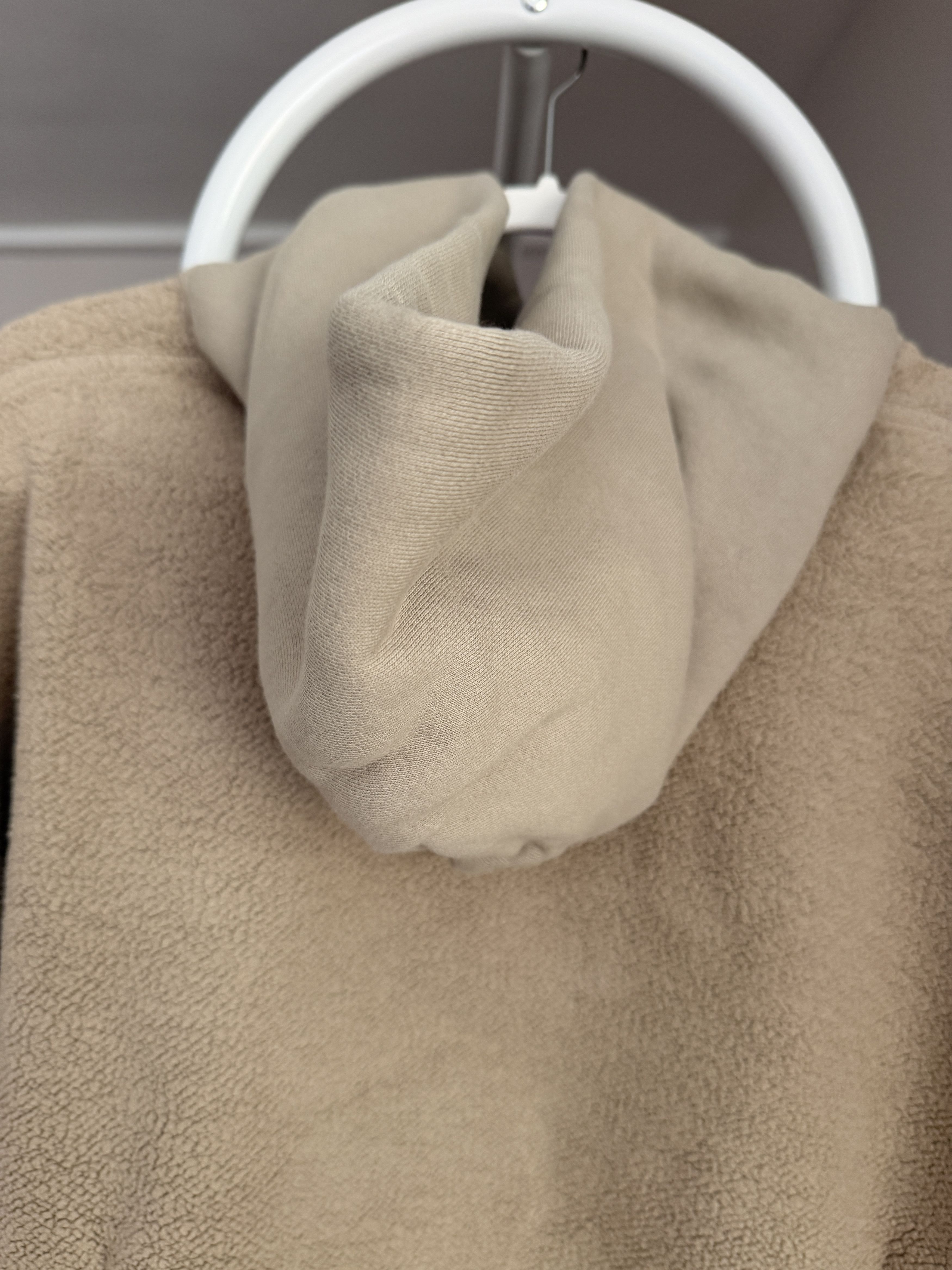 SKYLRK SKYLRK Reverse Hoodie Almond - M Size US M / EU 48-50 / 2 - 6 Thumbnail