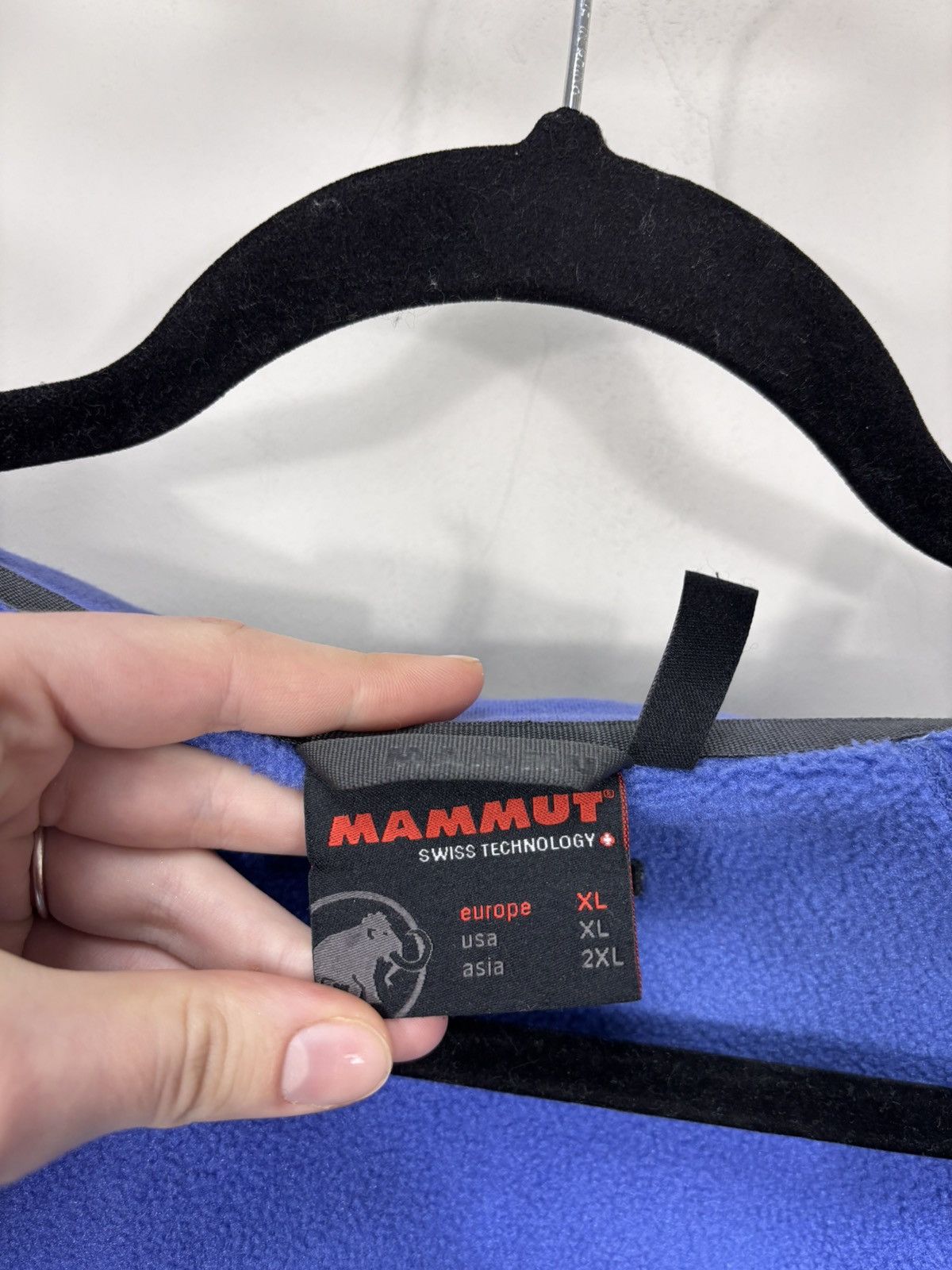 Mammut Mammut Men’s Blue Polartec Full Zip Fleece Jacket Size US XL / EU 56 / 4 - 14 Thumbnail