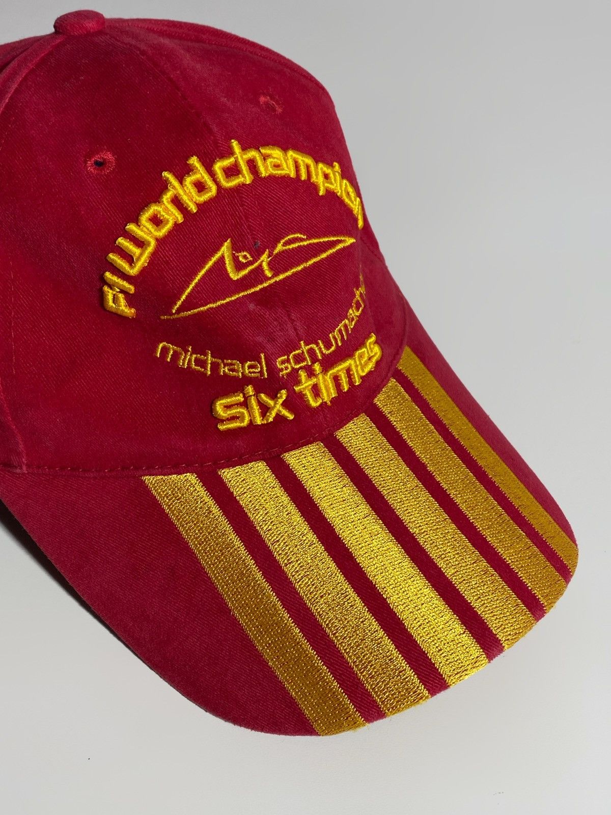 Ferrari Vintage Michael Schumacher Ferrari Hype Racing F1 Cap Size ONE SIZE - 5 Thumbnail