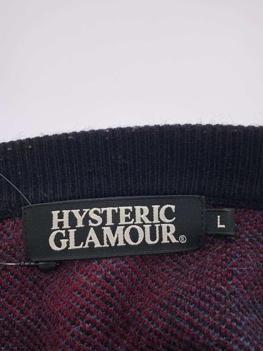 Hysteric Glamour Plaid Logo Knit Sweater Size US M / EU 48-50 / 2 - 4 Thumbnail
