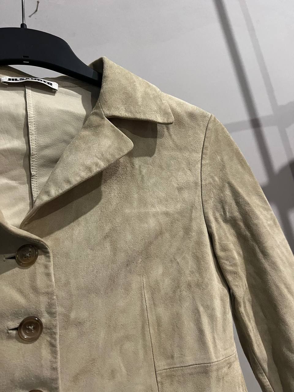 Jil Sander JIL SANDER RARE VINTAGE ARCHIVAL LEATHER BUTTON BLAZERJACKET Size XS / US 0-2 / IT 36-38 - 6 Thumbnail