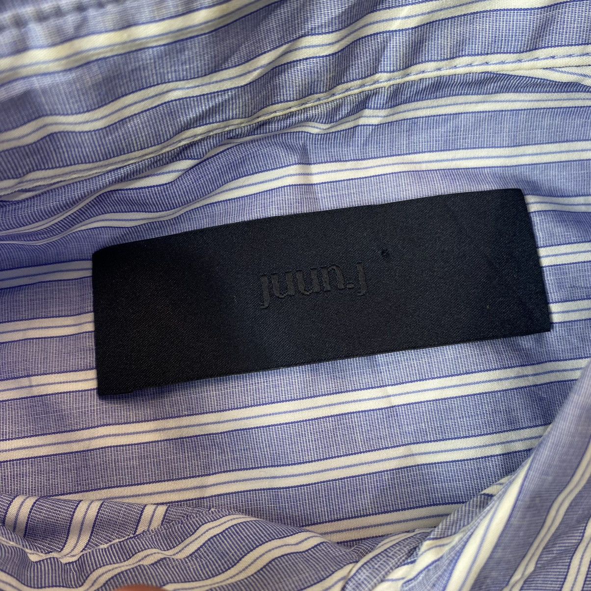 Juun.J Rare Juun.J striped Button up Shirt Size US L / EU 52-54 / 3 - 7 Thumbnail