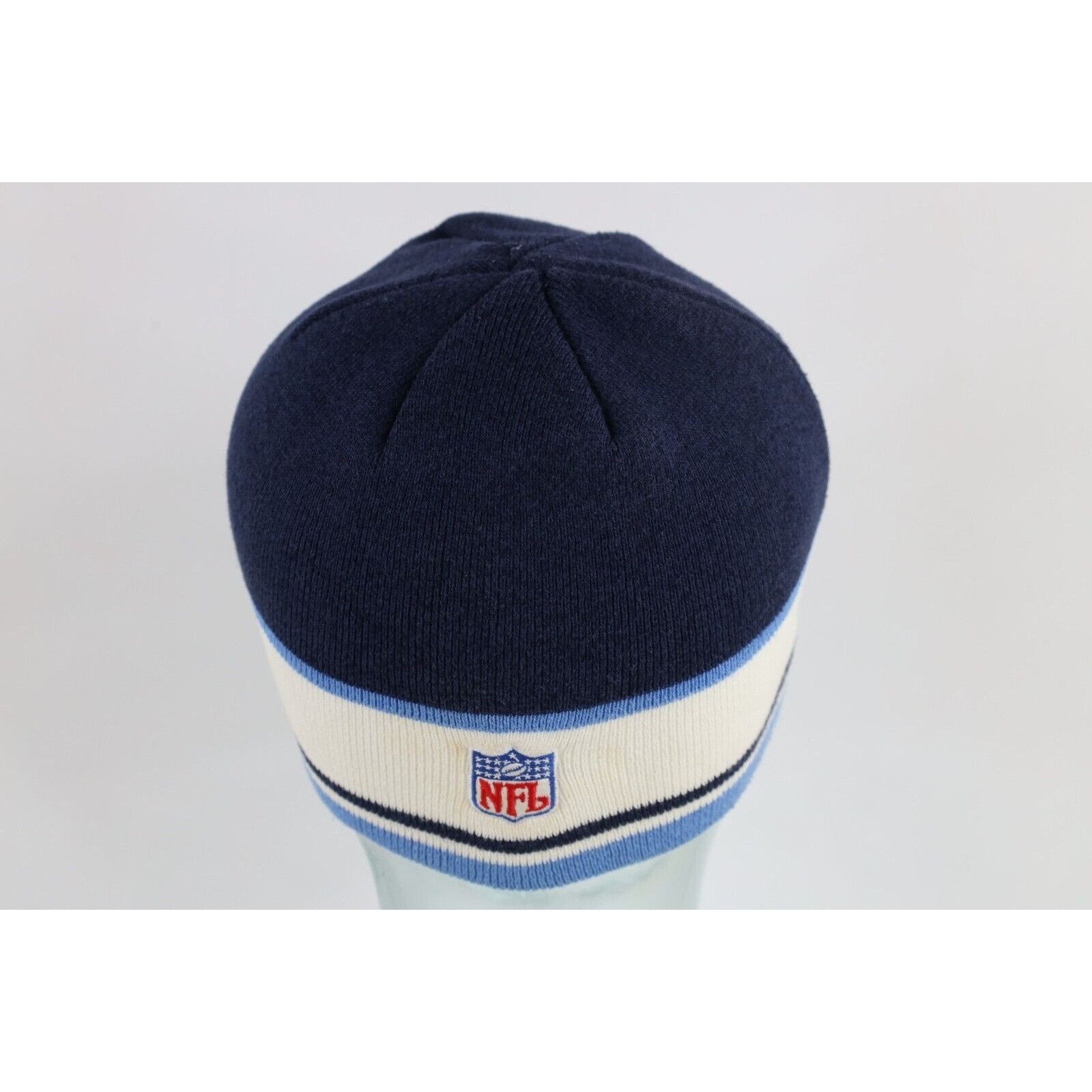 Reebok × Vintage Vintage Reebok Distressed Tennessee Titans Football Beanie Size ONE SIZE - 5 Thumbnail