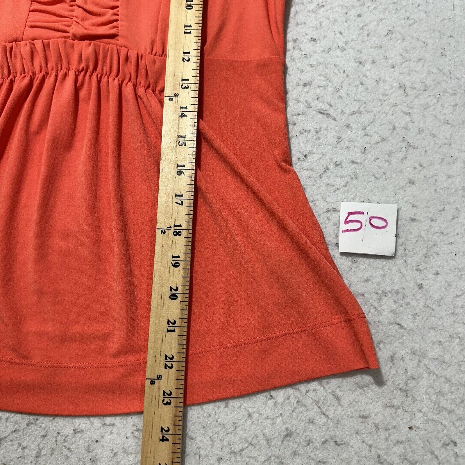 Worthington Worthington SP Cap Sleeve V-Neck Pink Lightweight Blouse Top Size S / US 4 / IT 40 - 8 Thumbnail