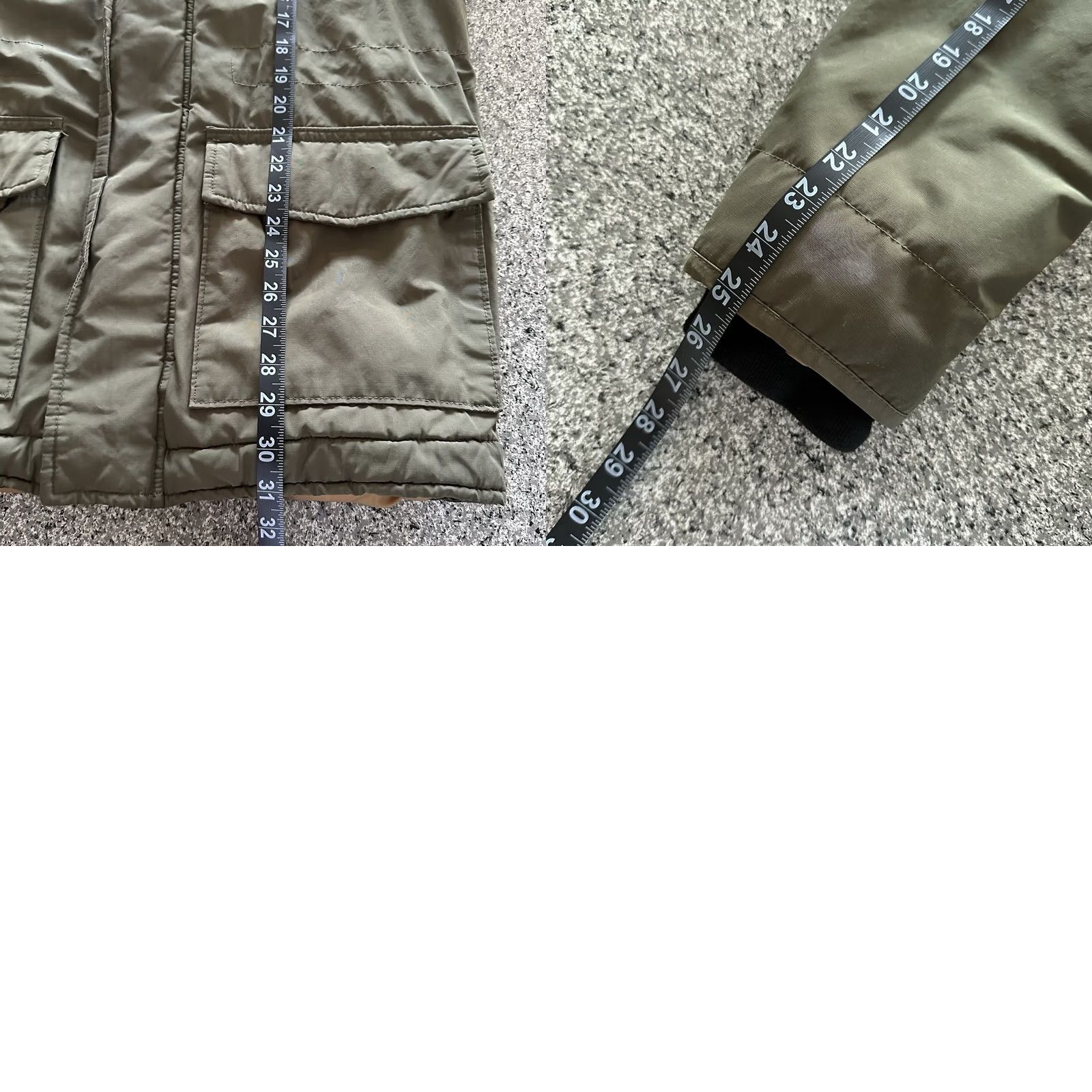 Aeropostale AeroPostale Jacket Womens S Military Green Parka Faux Fur Trim Winter Coat Size S / US 4 / IT 40 - 8 Thumbnail