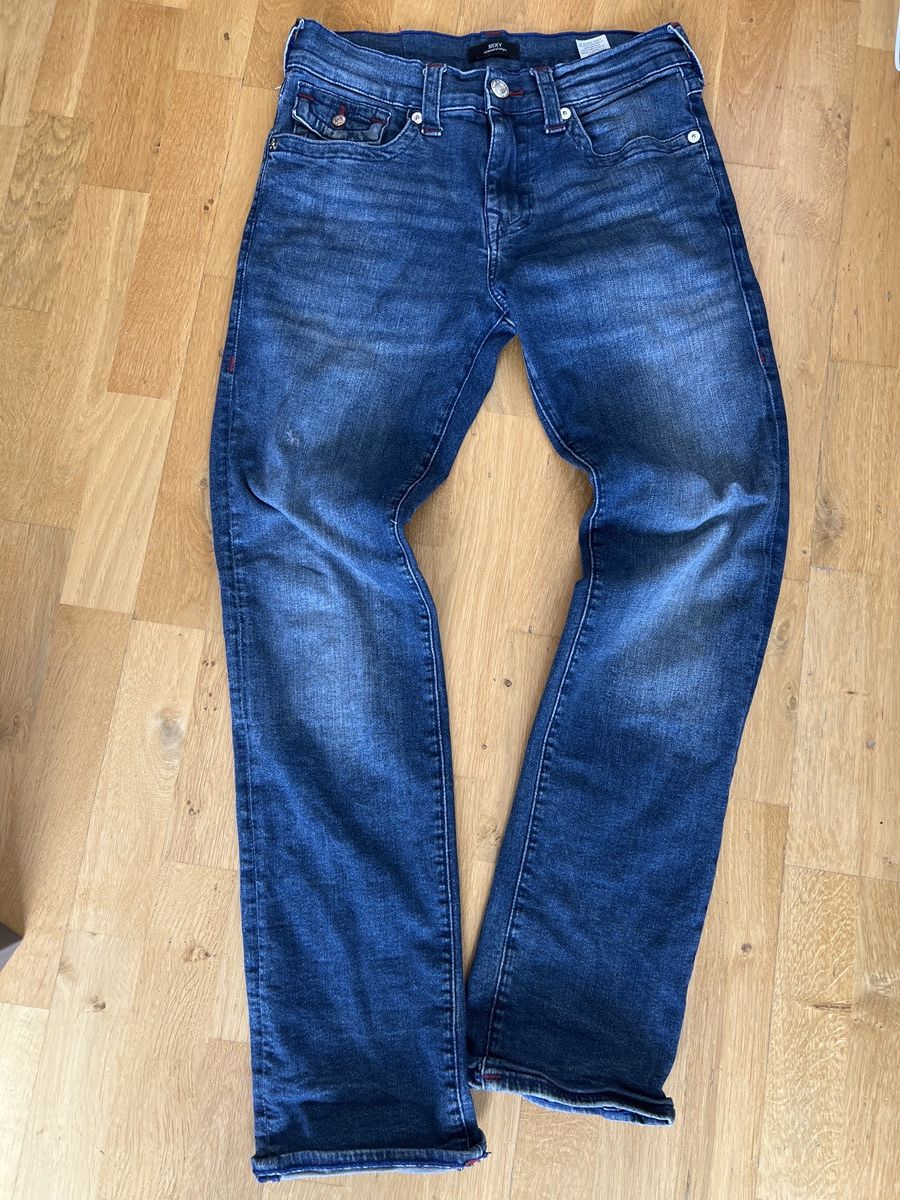 Japanese Brand True religion Jeans Denim embroidered Size US 30 / EU 46 - 1 Thumbnail