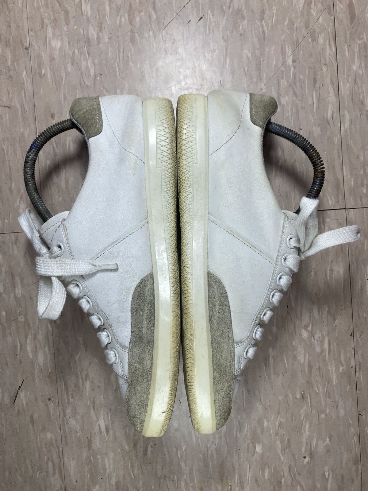 Designer × Prada Luxury prada sneakers shoes 4E3027 white leather Size US 7 / EU 40 - 7 Thumbnail