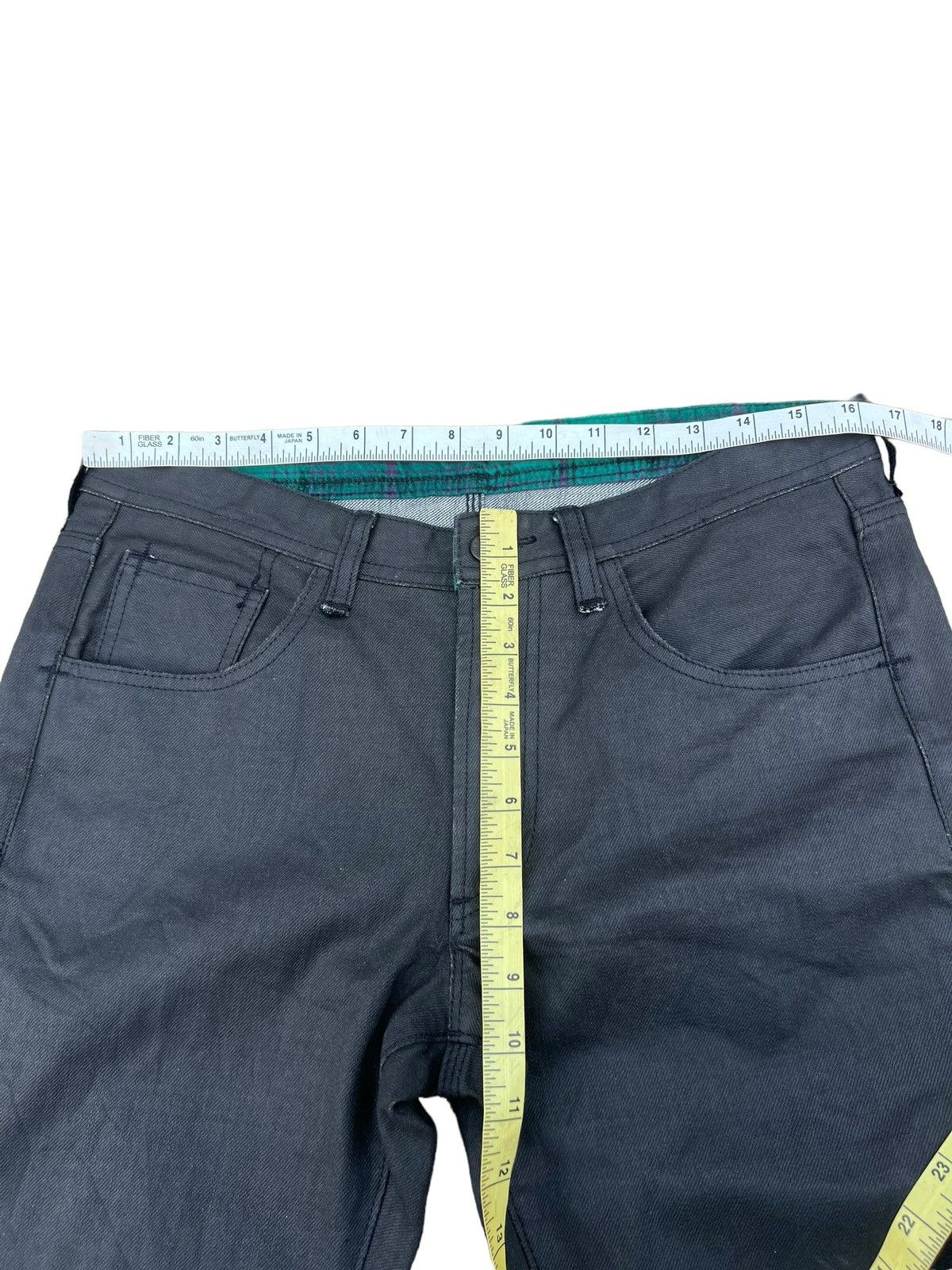 R.Newbold R.Newbold X D.I.E Waxed Denim Regular Jeans Size US 31 - 3 Thumbnail