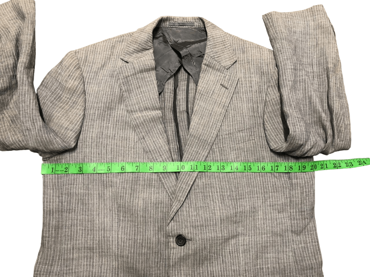 Burberry Burberry Blazers Coat Jacket Grey Striped Size US M / EU 48-50 / 2 - 17 Thumbnail
