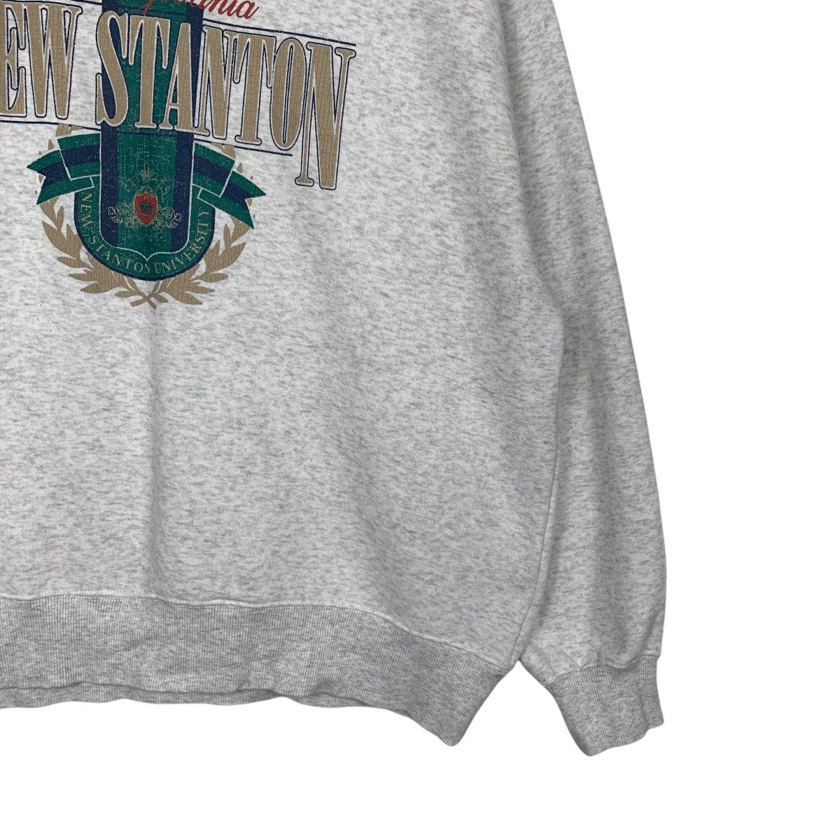 Japanese Brand NEW STANTON UNIVERSITY Crewneck Sweatshirt #2844-C128 Size US L / EU 52-54 / 3 - 4 Thumbnail